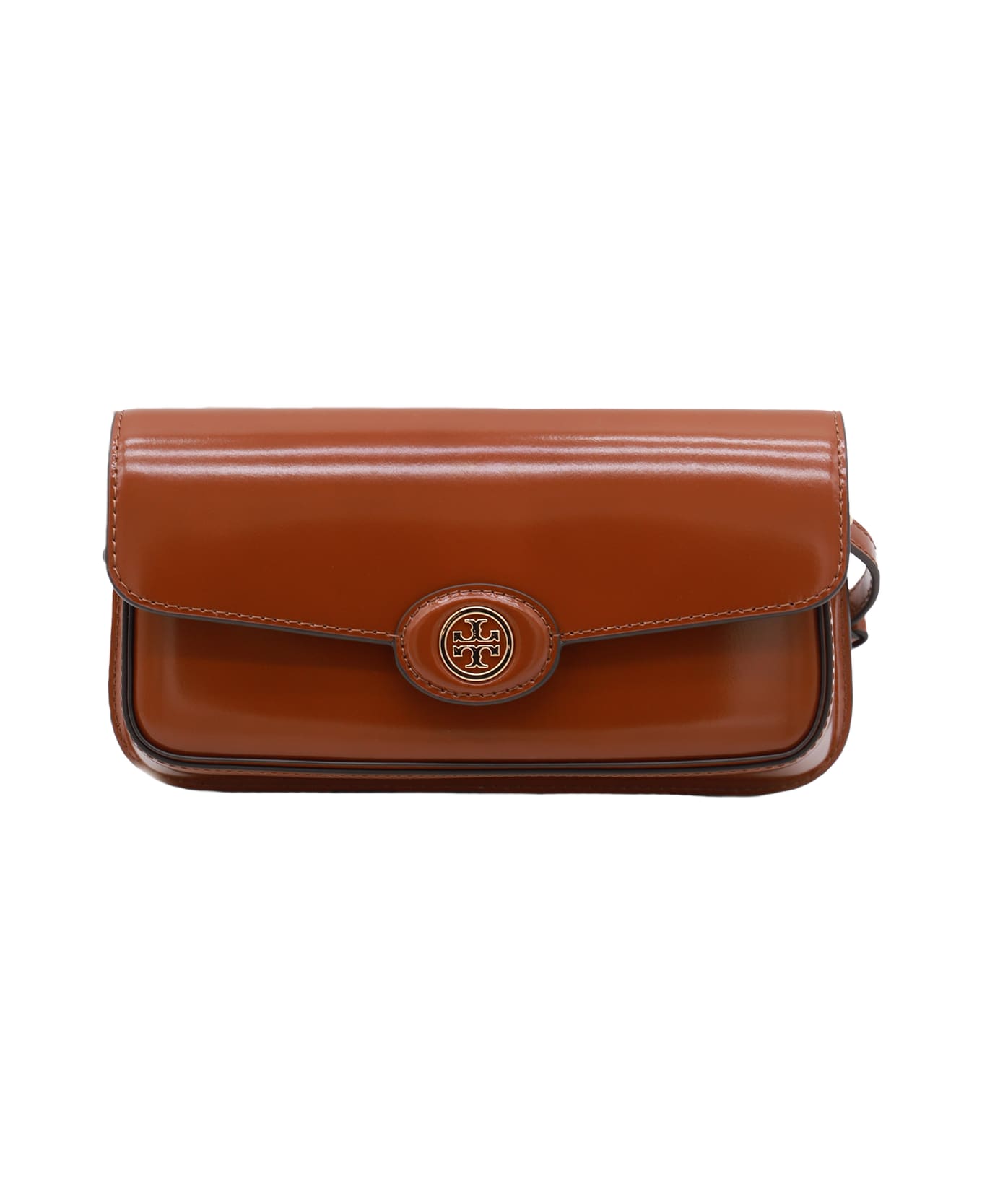 Tory Burch Brown Leather Shoulder Bag - Brown