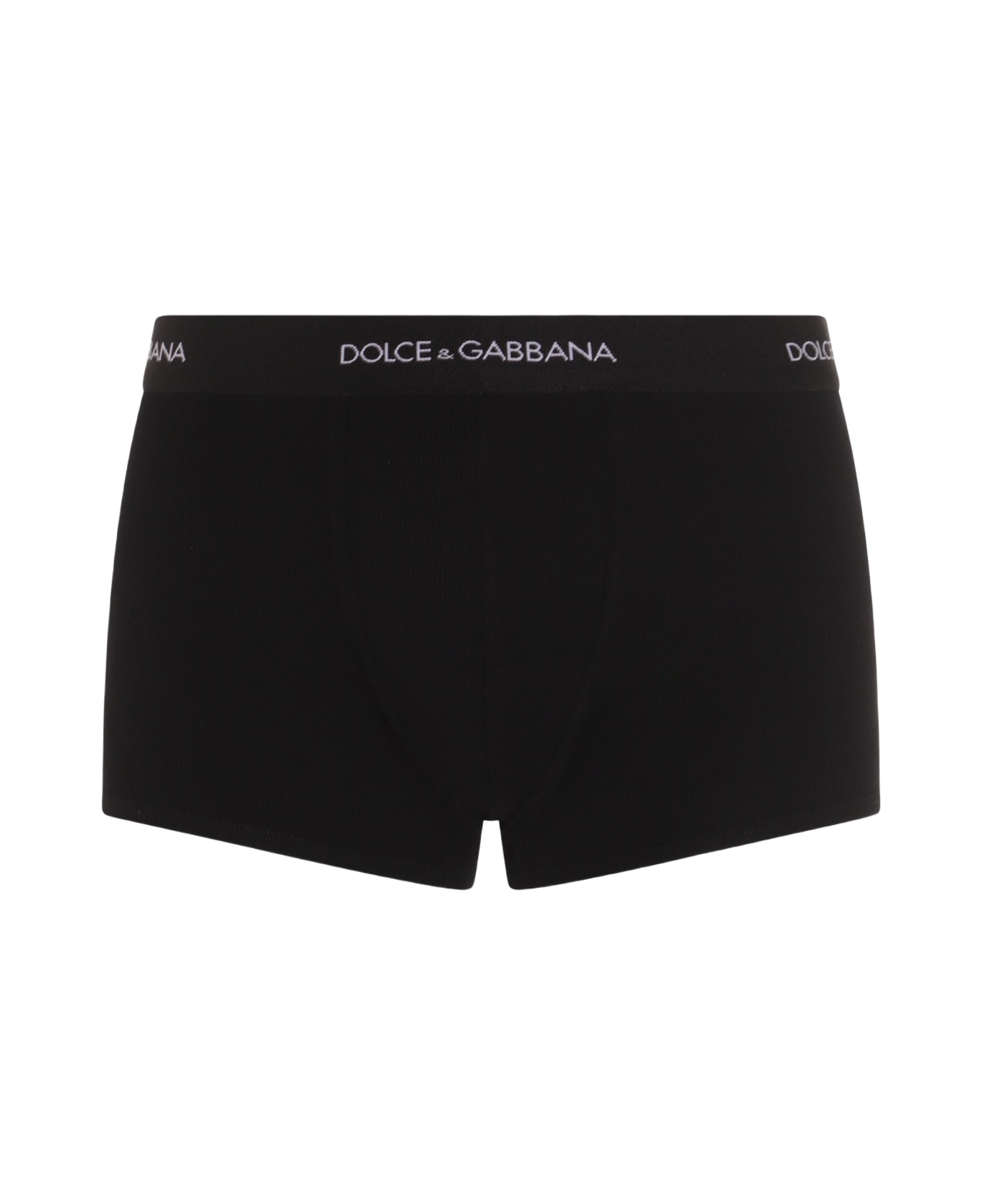 Dolce 
Gabbana Black Cotton Underwear - Black