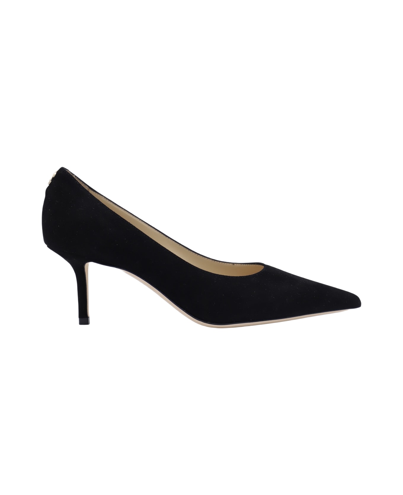 Jimmy Choo Black Leather Love 65 Pumps - Black