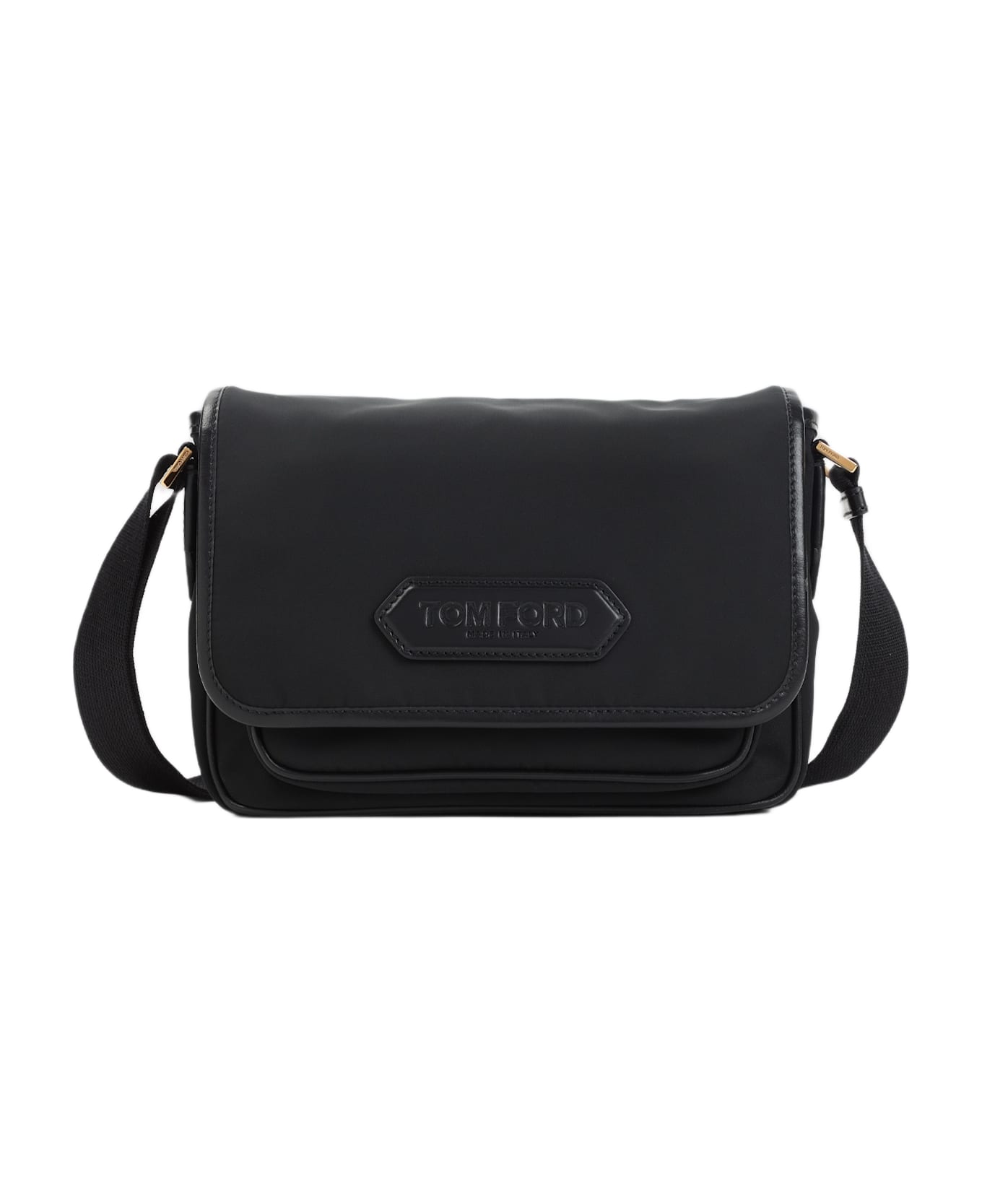 Tom Ford Messenger Shoulder Bag - Black