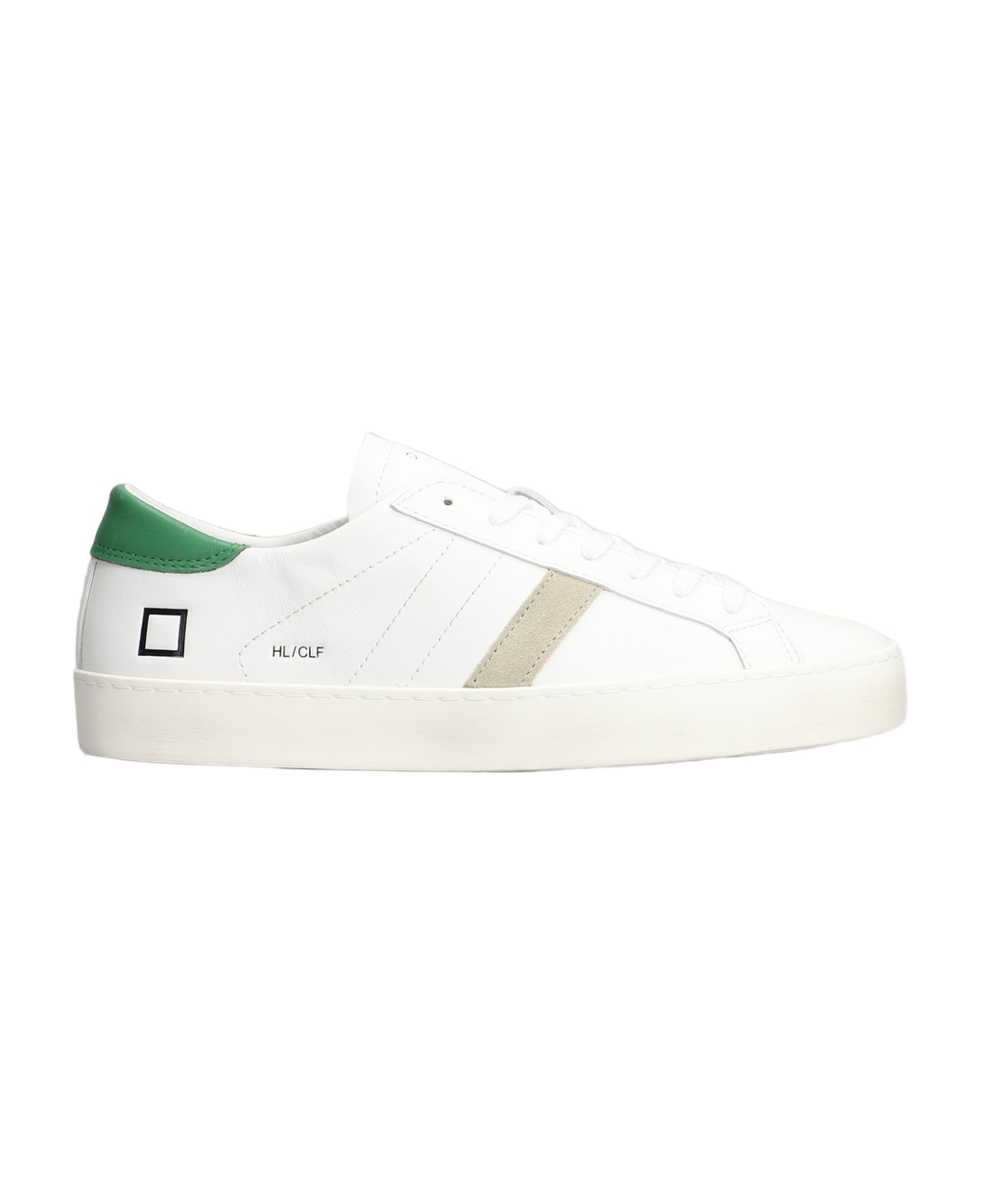 D.A.T.E. Hill Low Sneakers In White Leather - white スニーカー