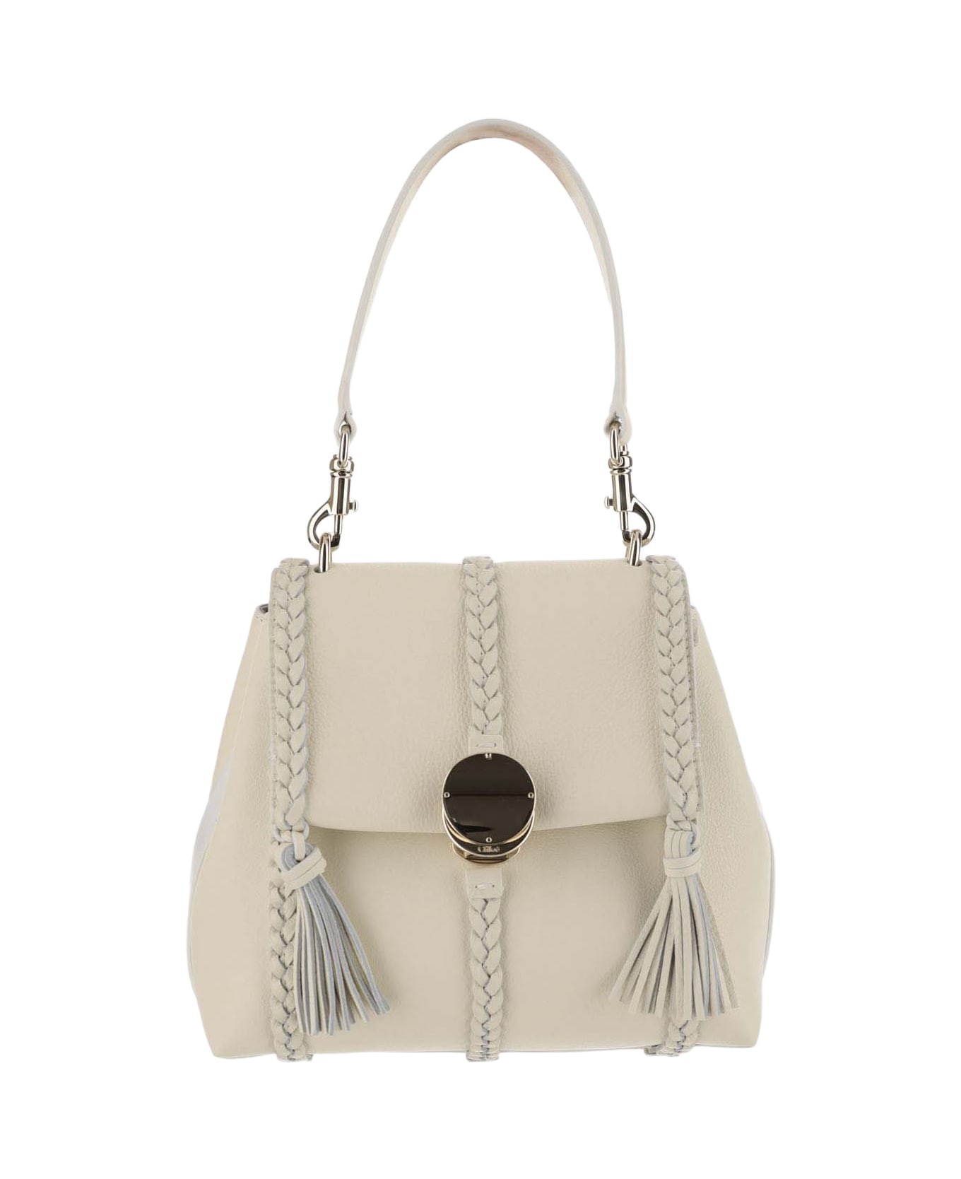 Chloé Small Penelope Shoulder Bag - White トートバッグ