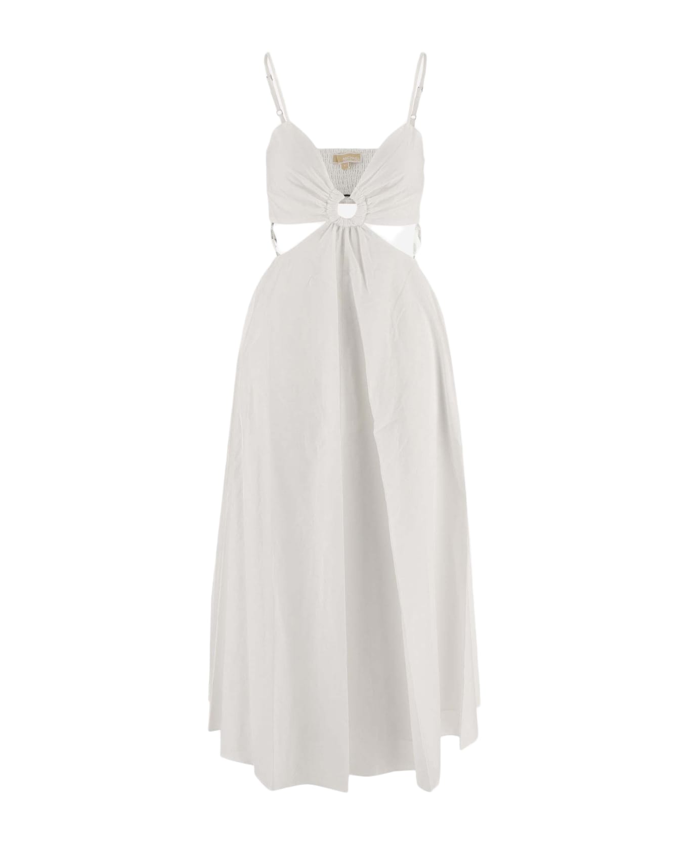 Michael Kors Cotton And Silk Dress - White ワンピース＆ドレス