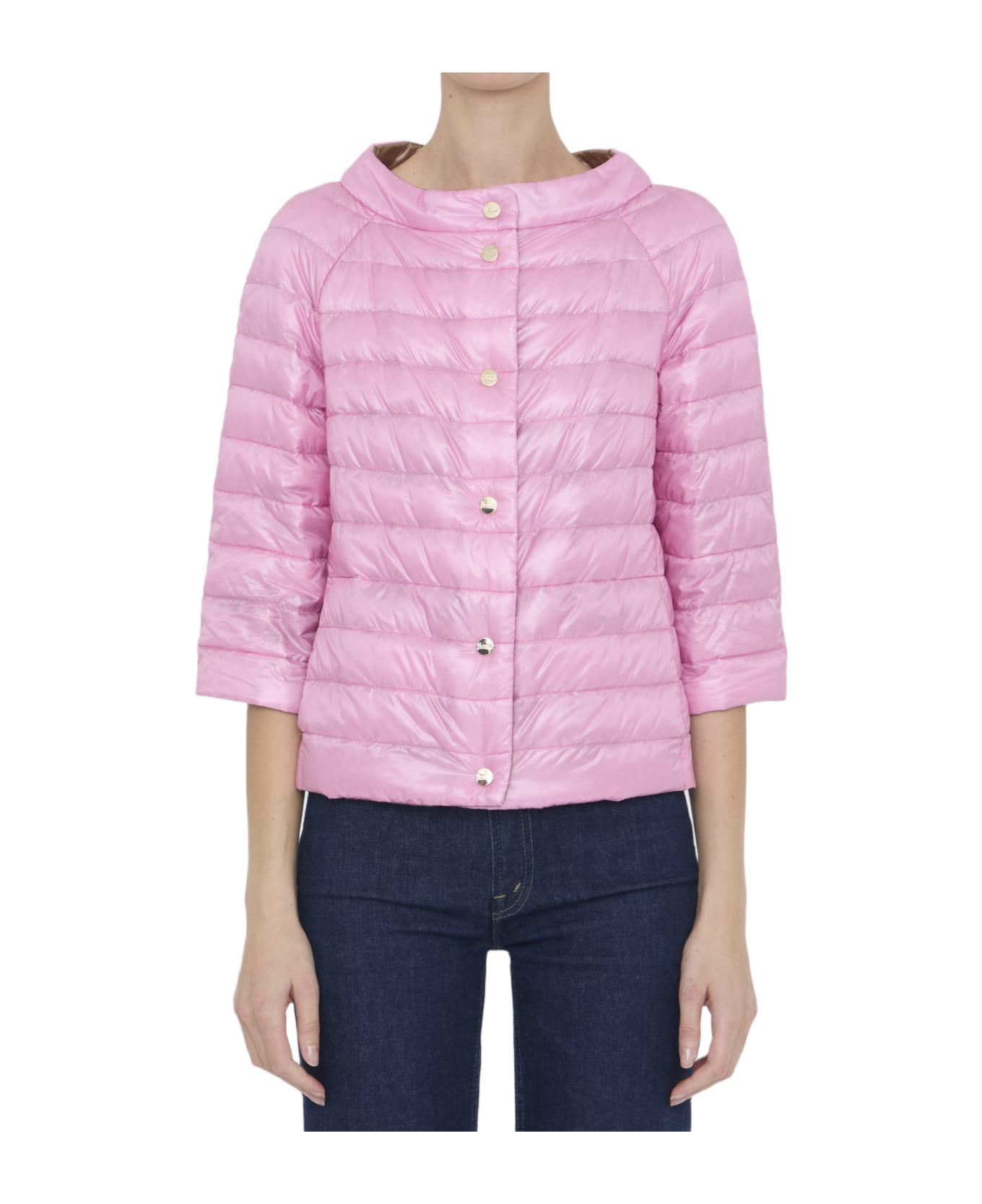 Herno Reversible Padded Jacket - PINK