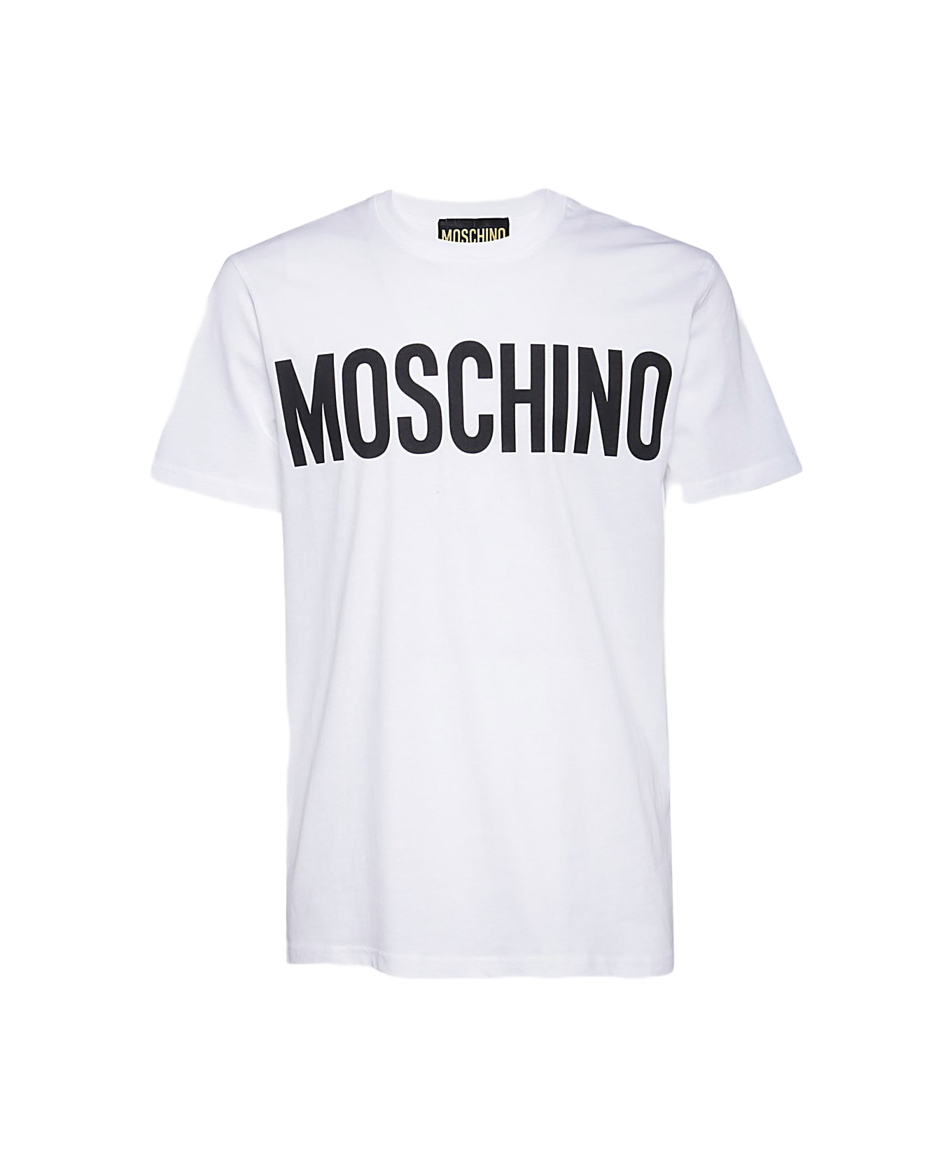 Moschino White Cotton T-shirt - White シャツ