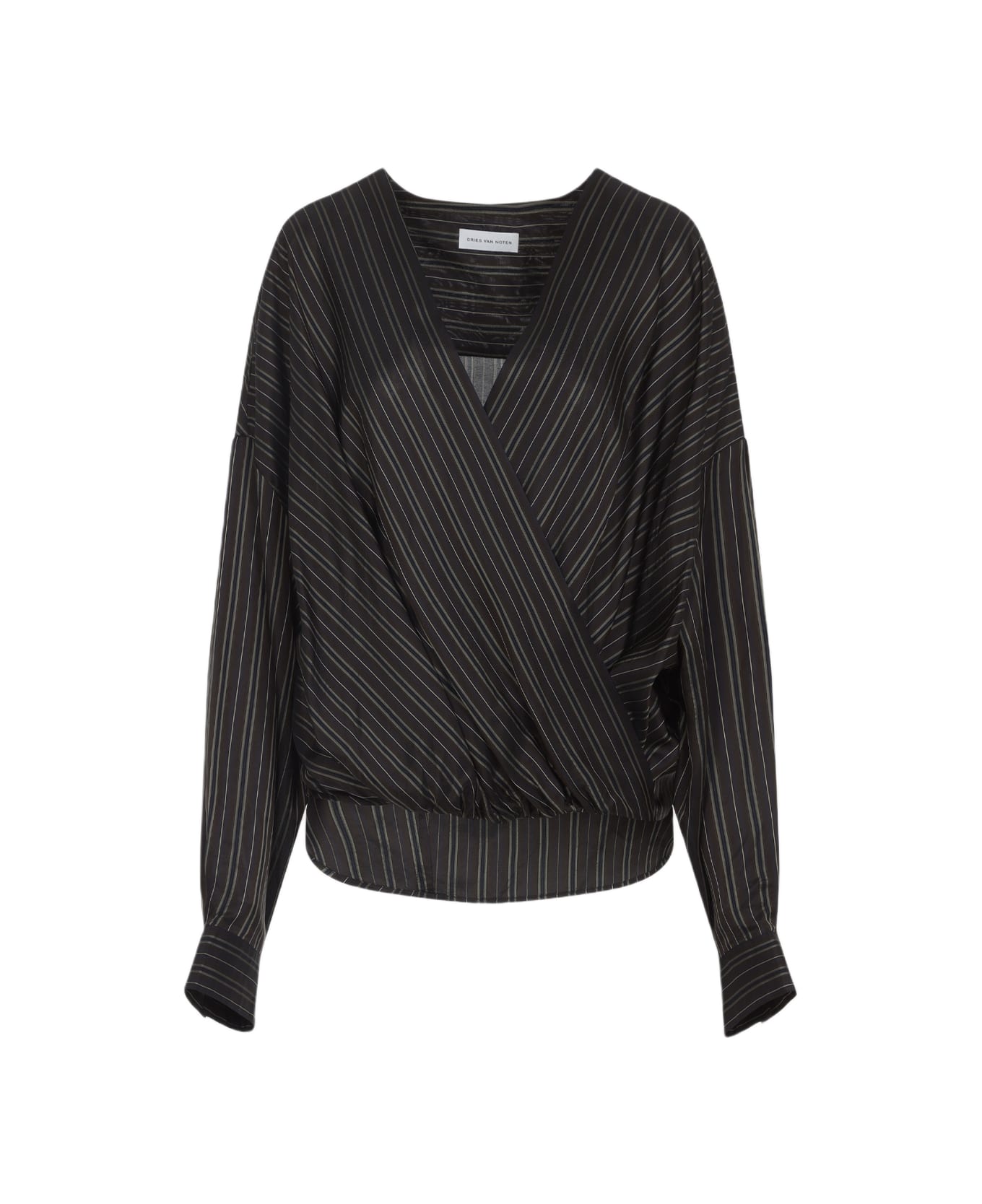 Dries Van Noten Camiel Blouse - Brown