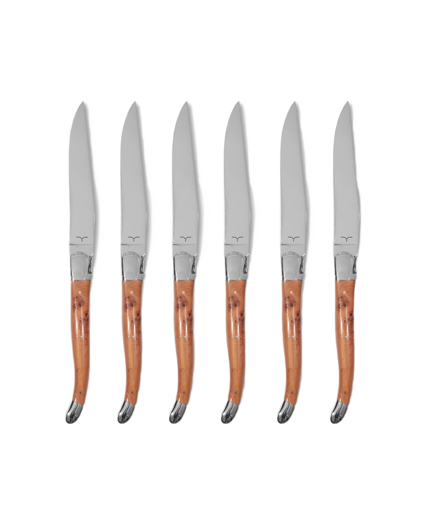 Larusmiani Table Knives  - Brown
