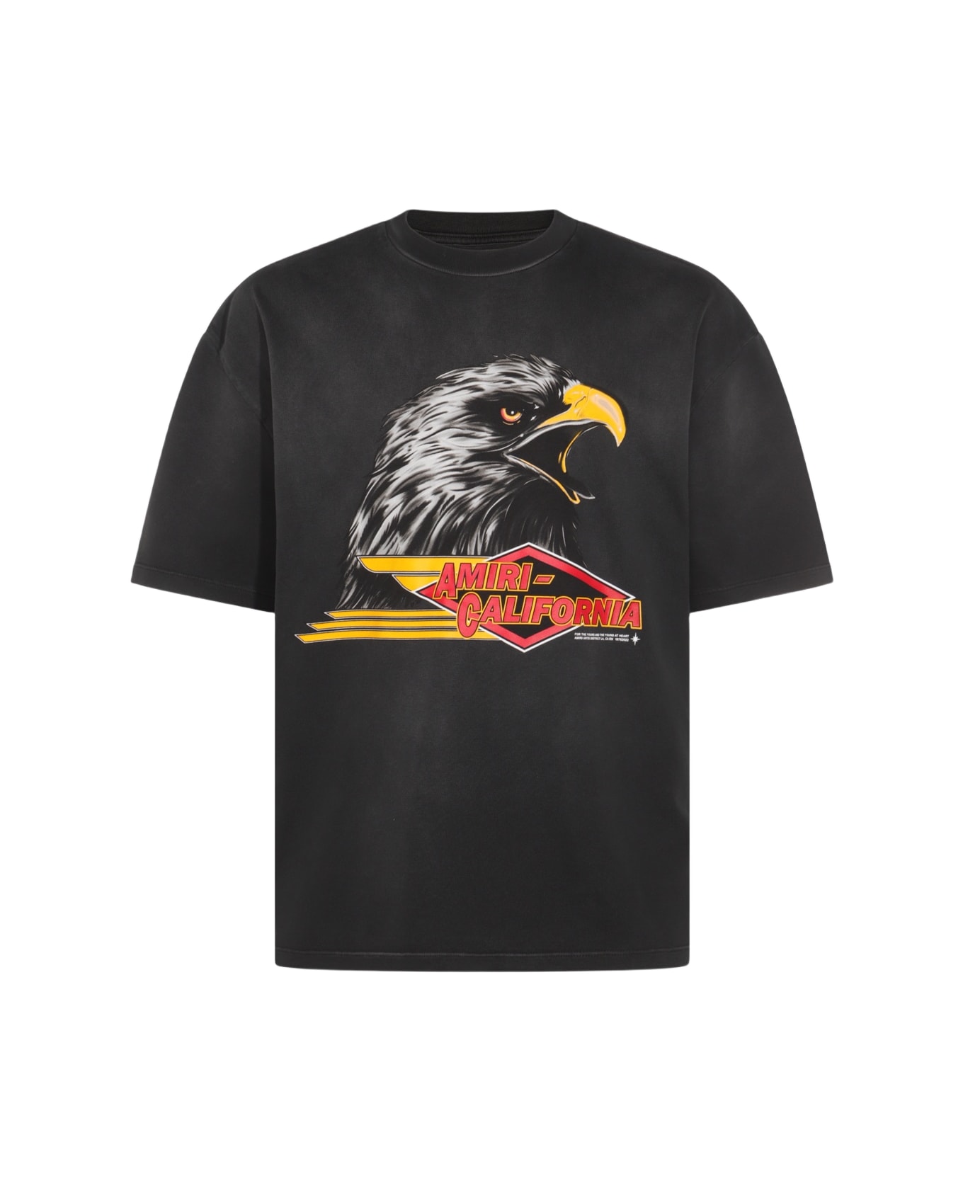 AMIRI Black Cotton T-shirt
