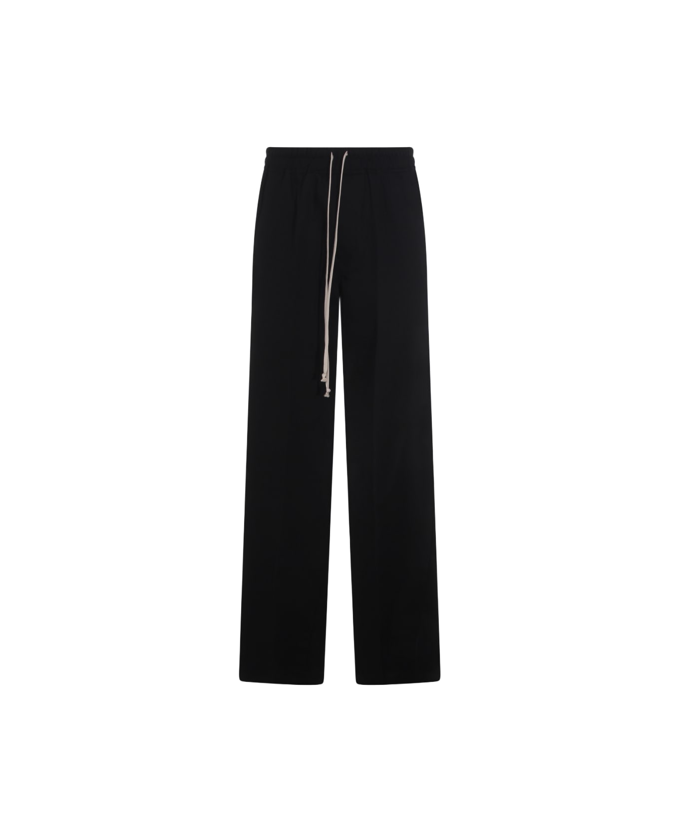 Rick Owens Black Wool Dietrich Pants - Black