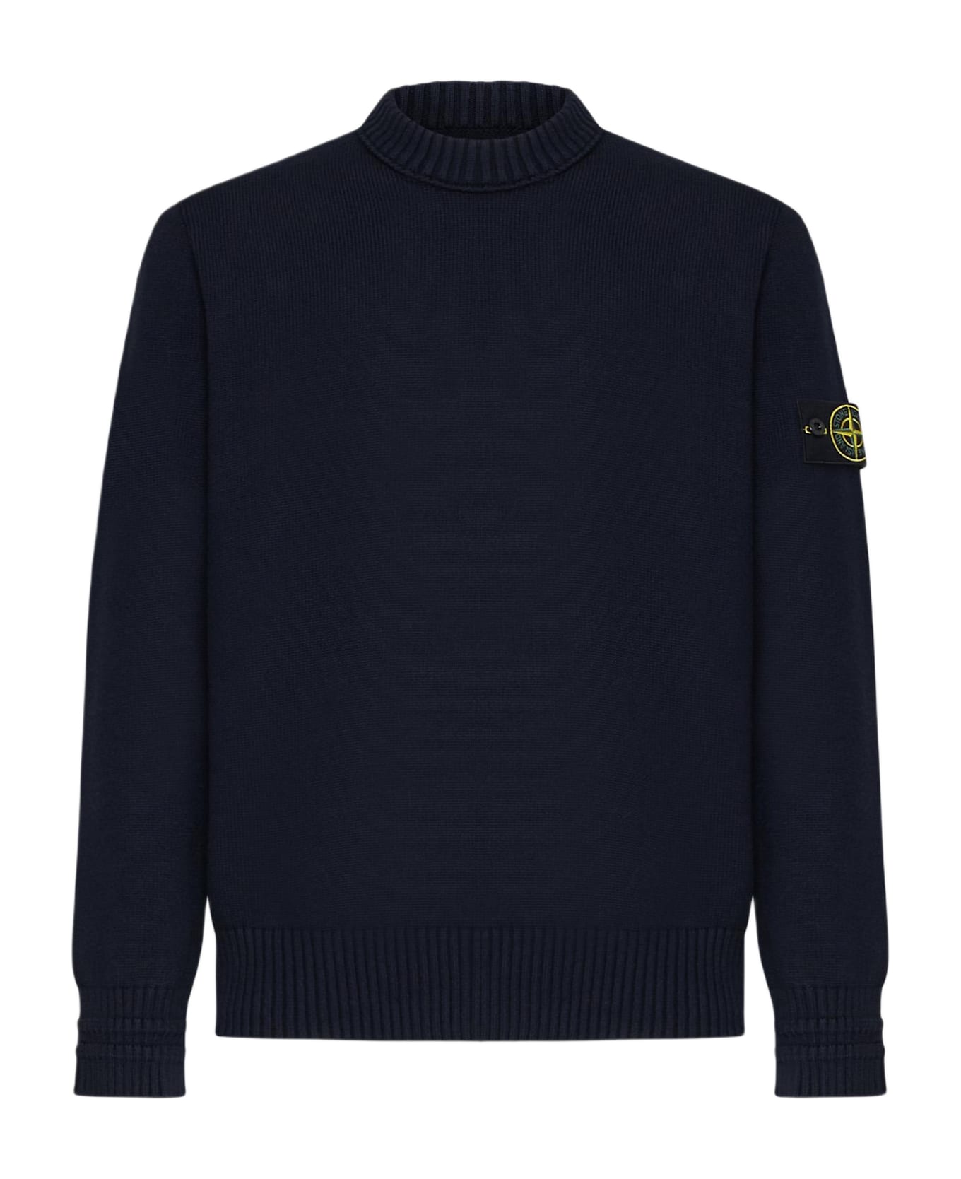 Stone Island Cotton-blend Sweater - Blue