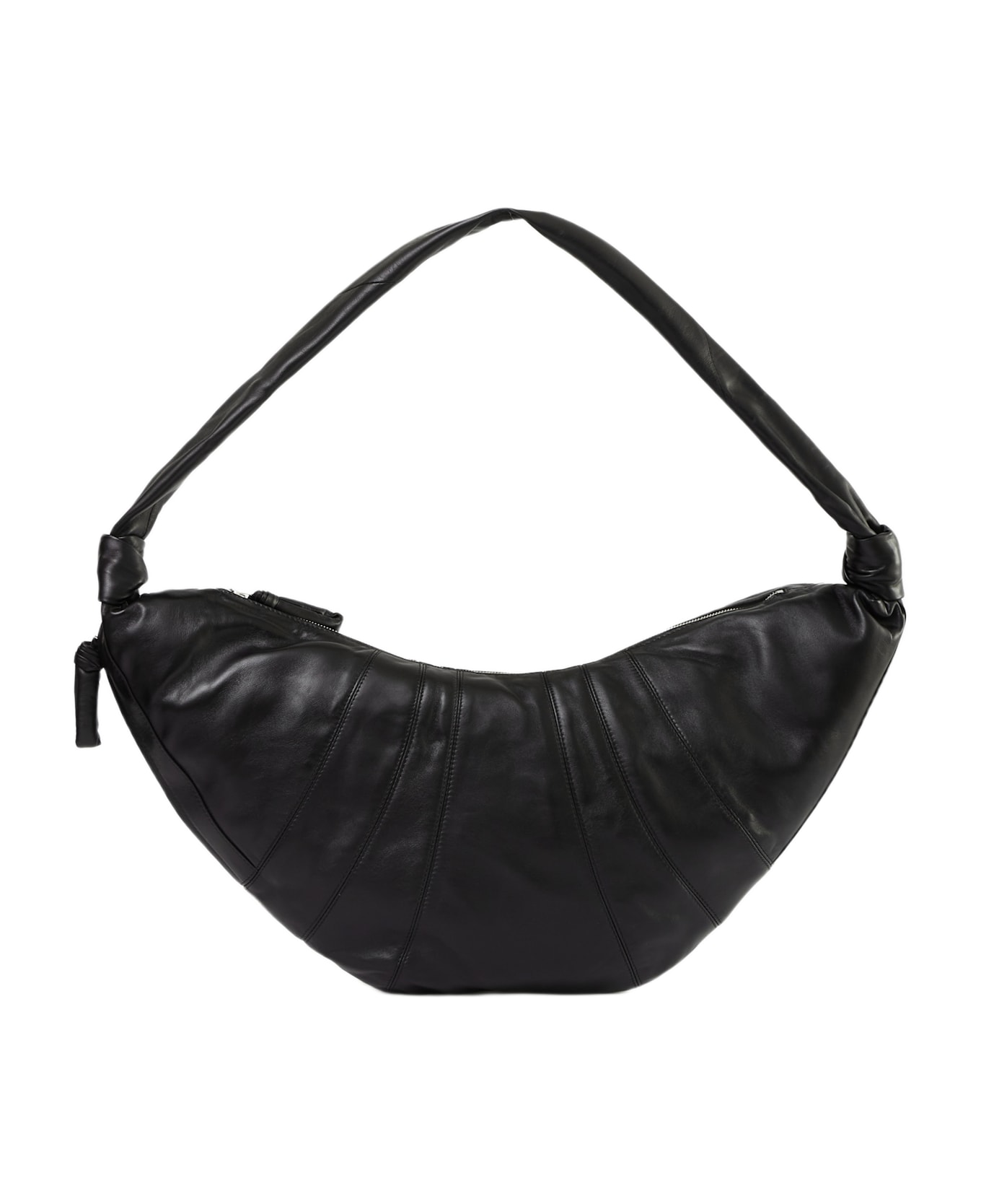 Lemaire Large Croissant Zipped Shoulder Bag - black