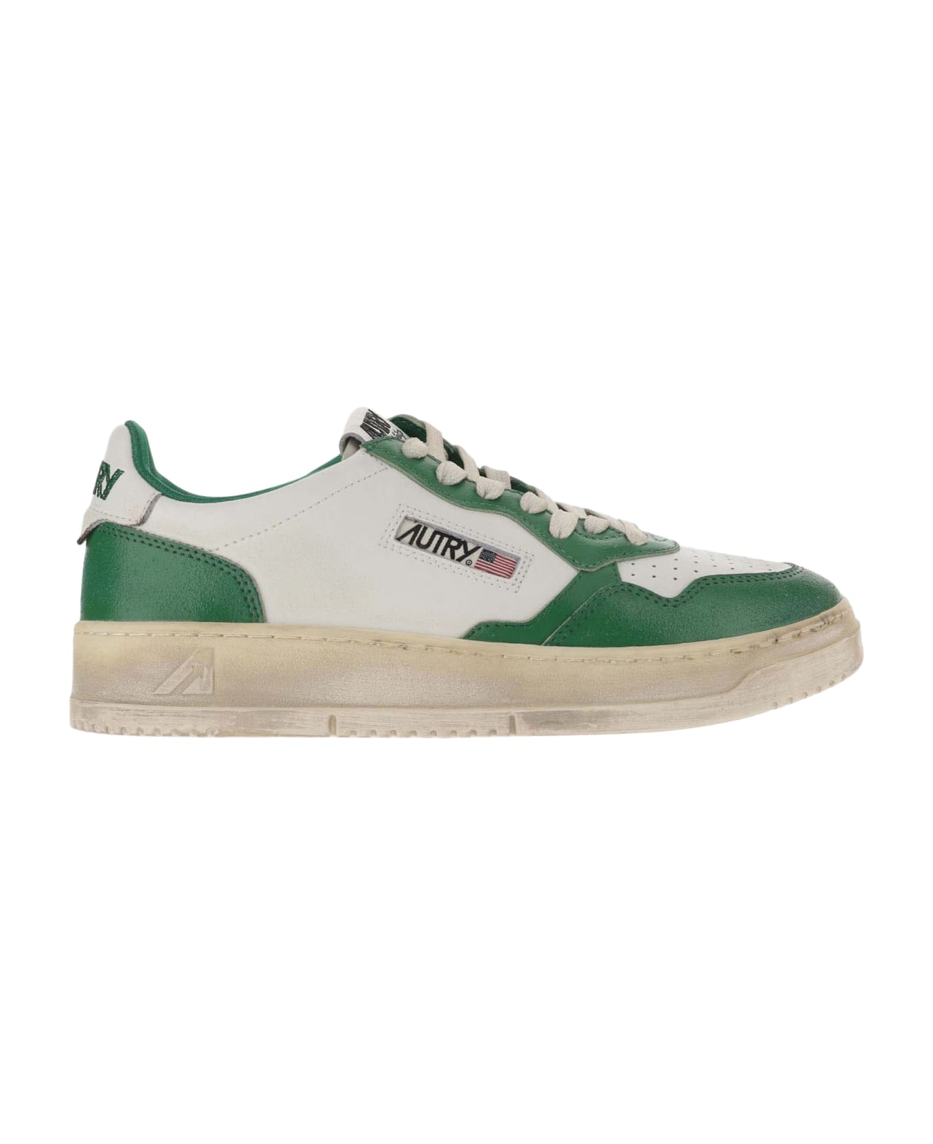 Autry Sneakers - WHT/GREEN スニーカー