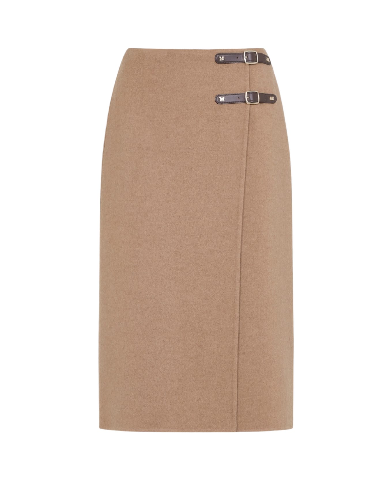 Max Mara Curzio Midi Skirt - Cammello