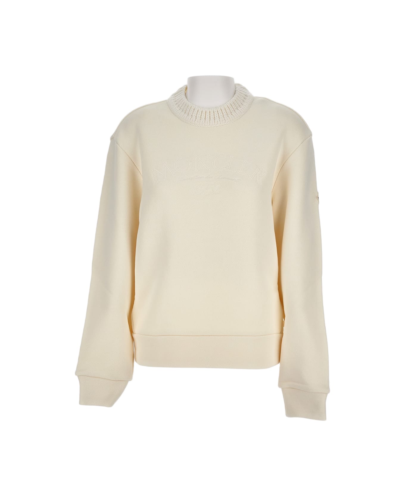 Moncler Sweatshirt - White