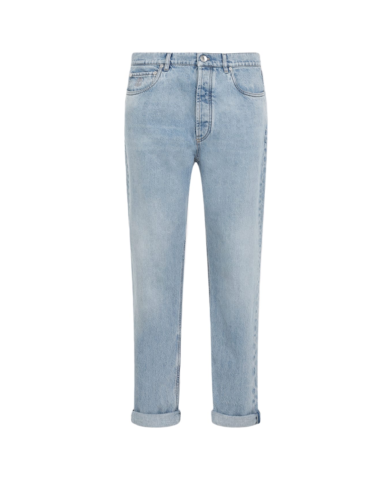 Brunello Cucinelli Jeans - Denim Chiaro Old