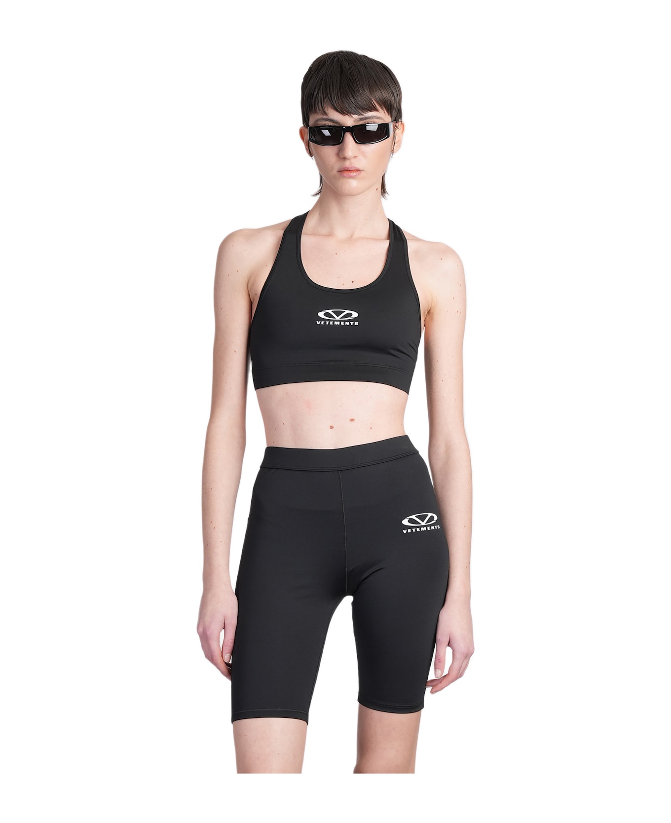VETEMENTS Topwear In Black Polyamide - black