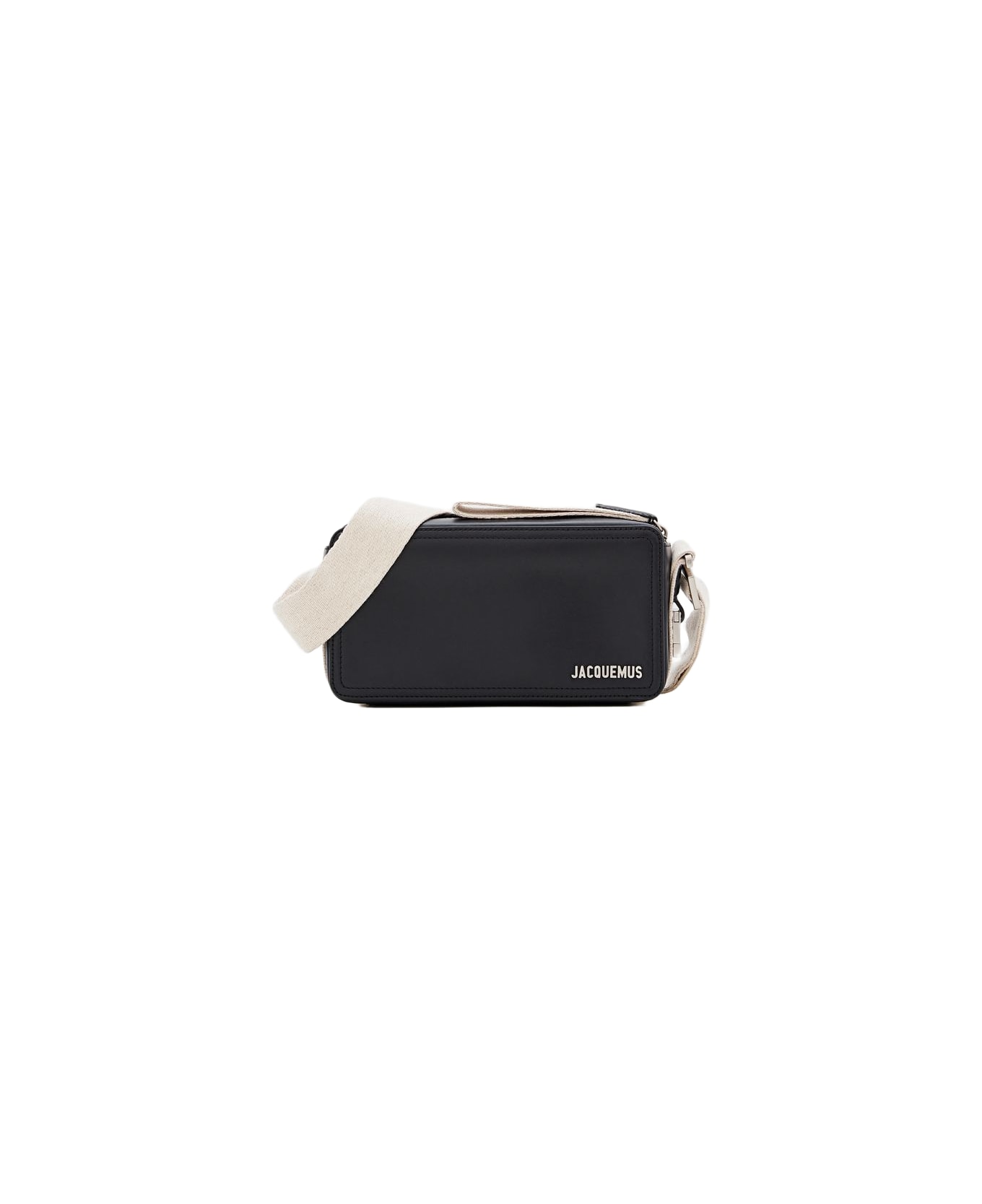 Jacquemus Le Cuerda Horizontal Leather Bag - Black