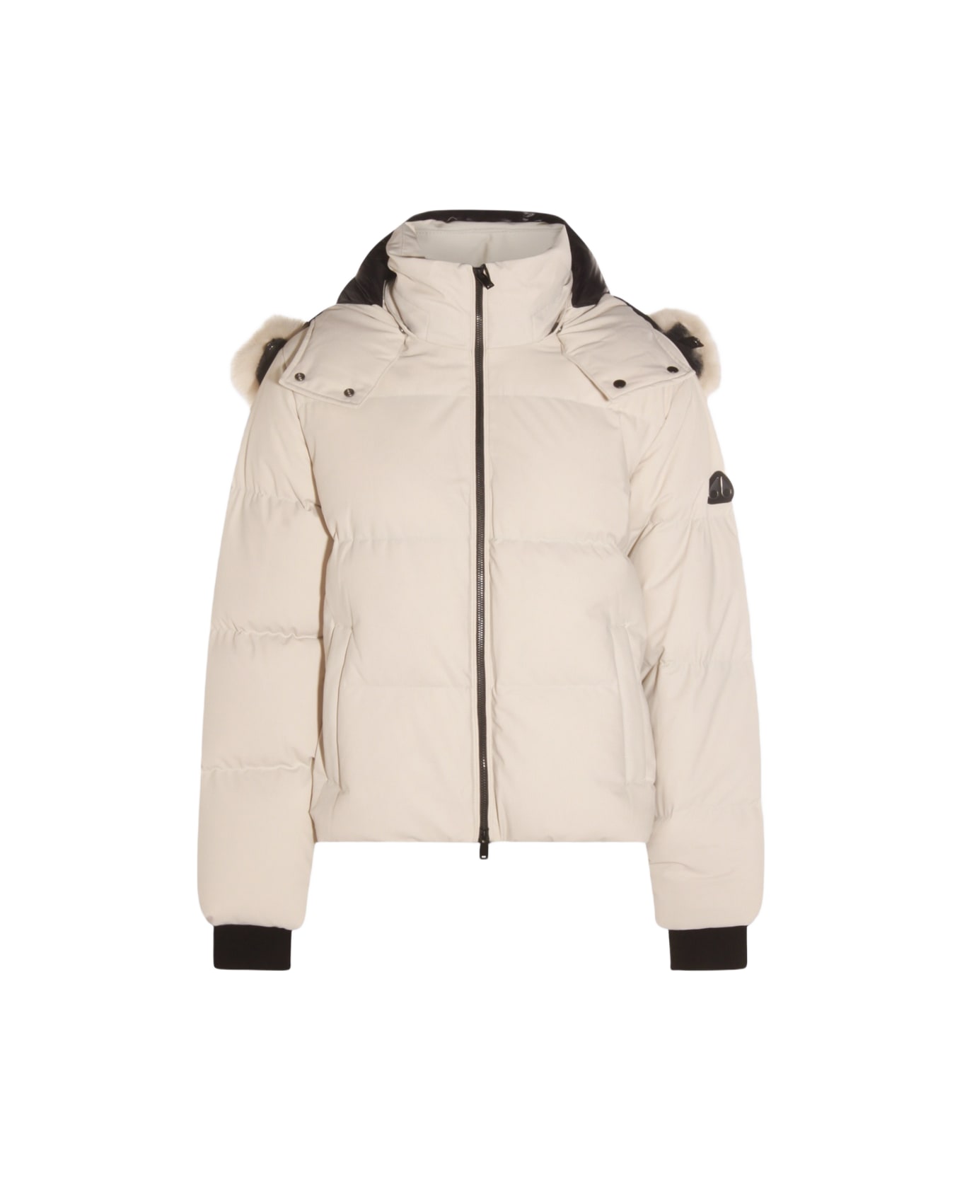 Moose Knuckles White Down Jacket - ALABASTER ダウンジャケット
