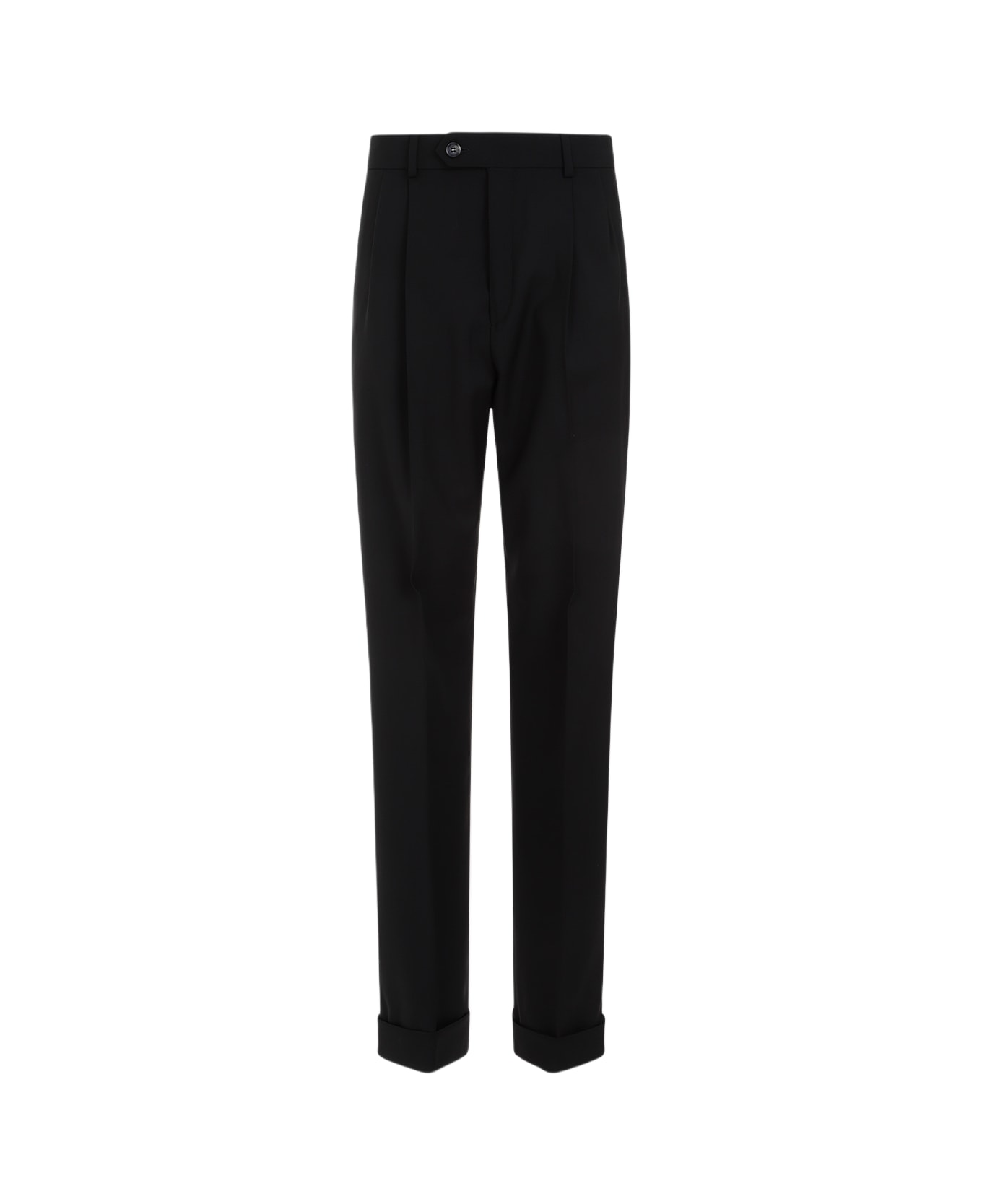 SportMax Black Ferito Trousers - Nero