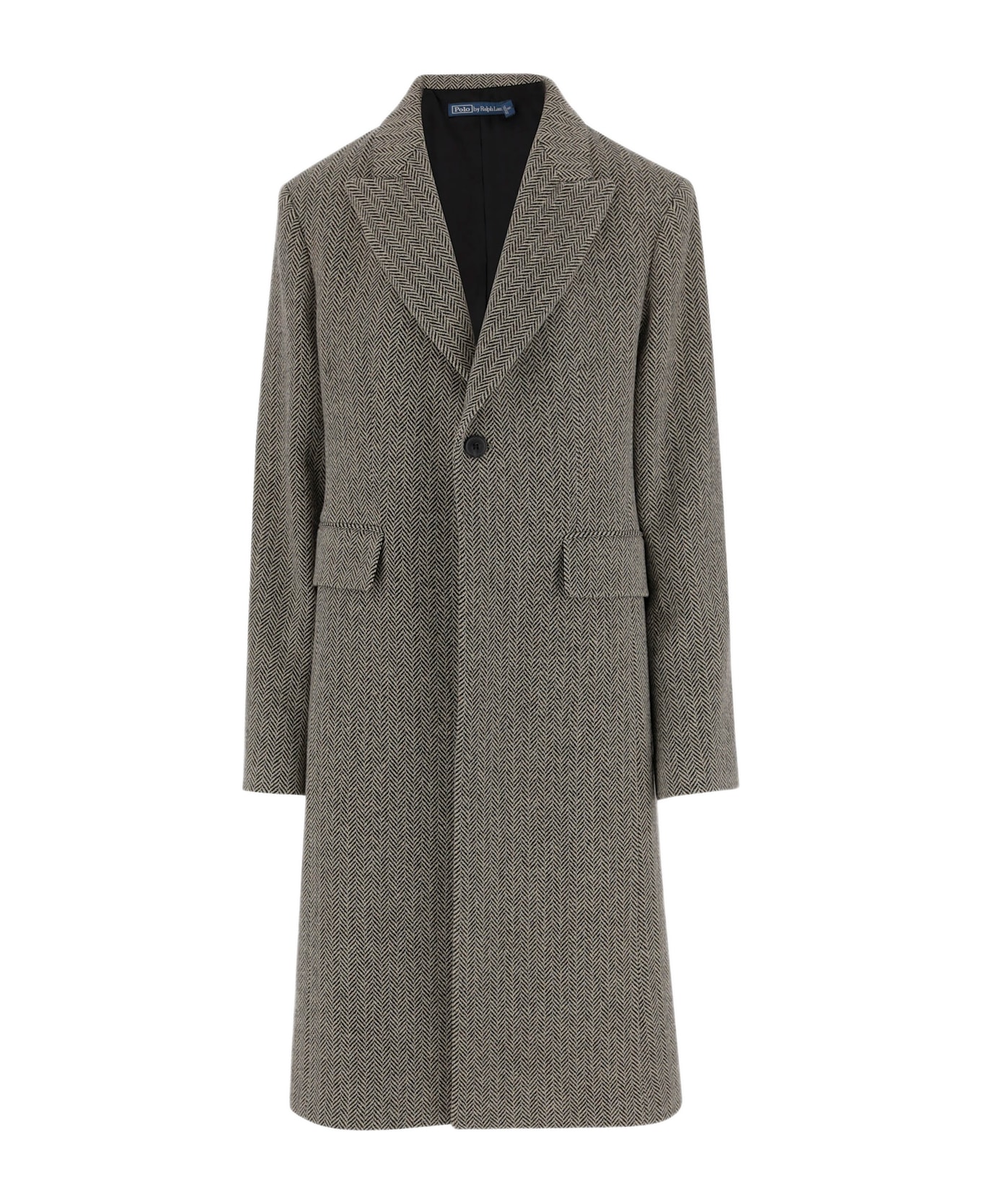 Polo Ralph Lauren Wool Blend Coat - Grey