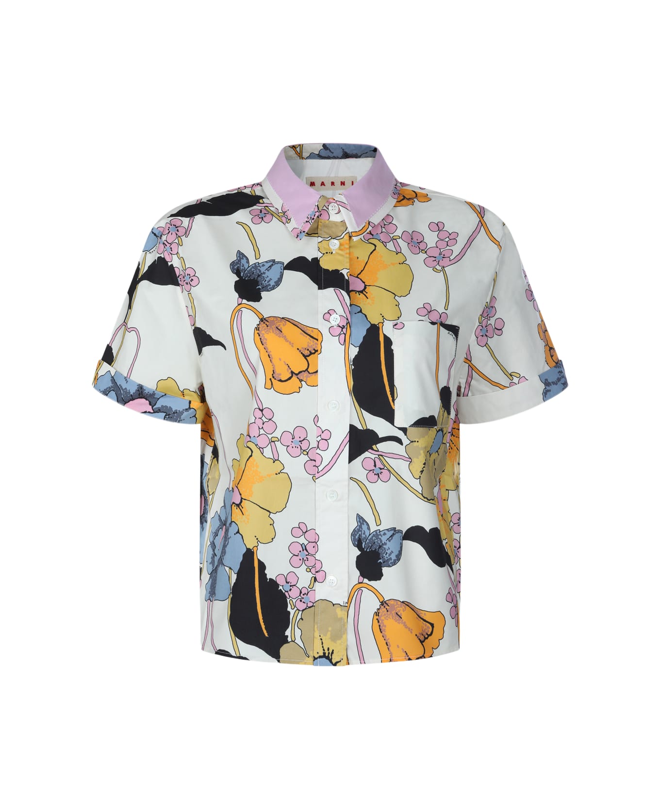 Marni White Cotton Shirt - BONE シャツ