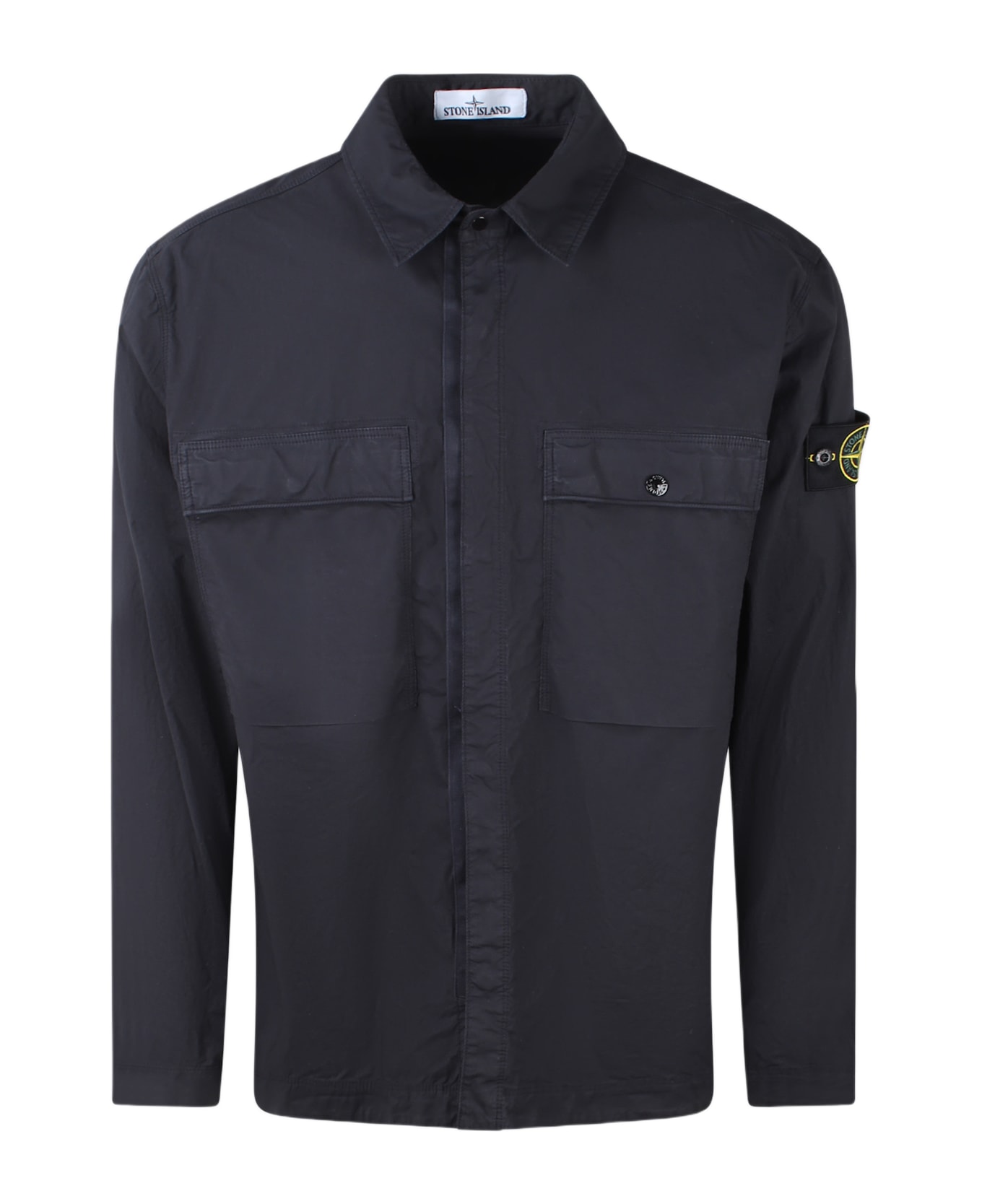 Stone Island Overshirt Jacket - Blue
