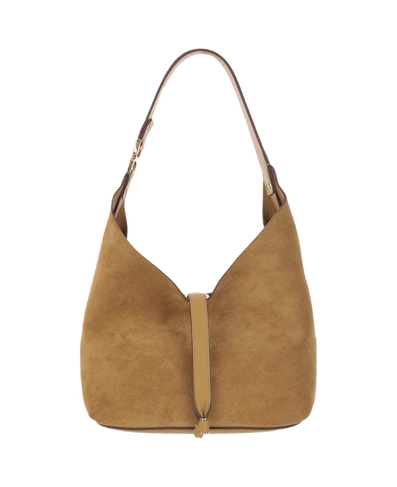 Chloé Marcie Small Suede Leather Hobo Bag - Brown