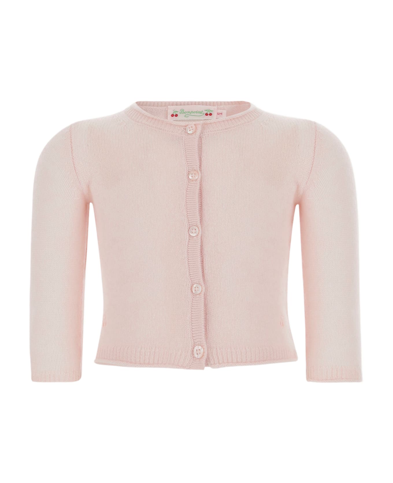 Bonpoint Cashmere Cardigan - Pink