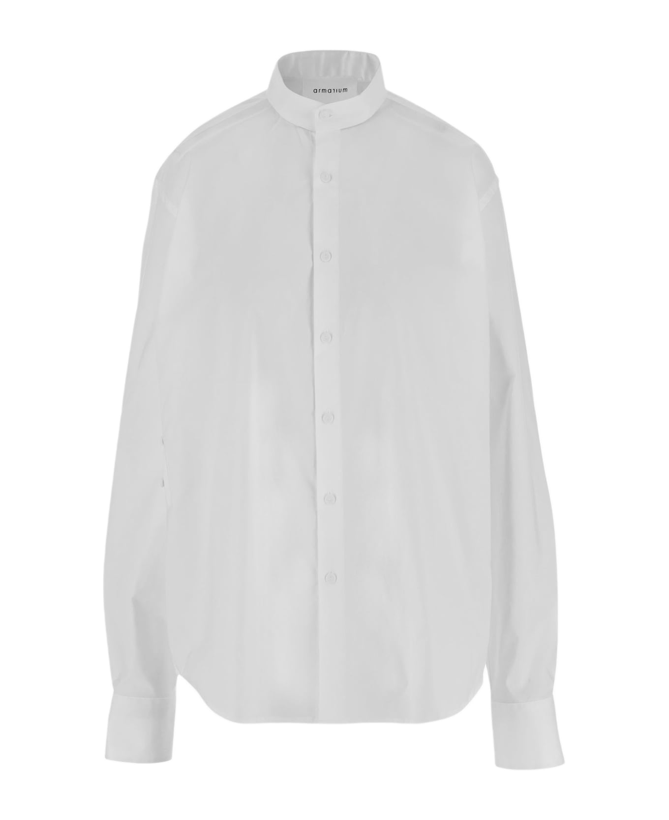 Armarium Cotton Blend Lavinia Shirt - White