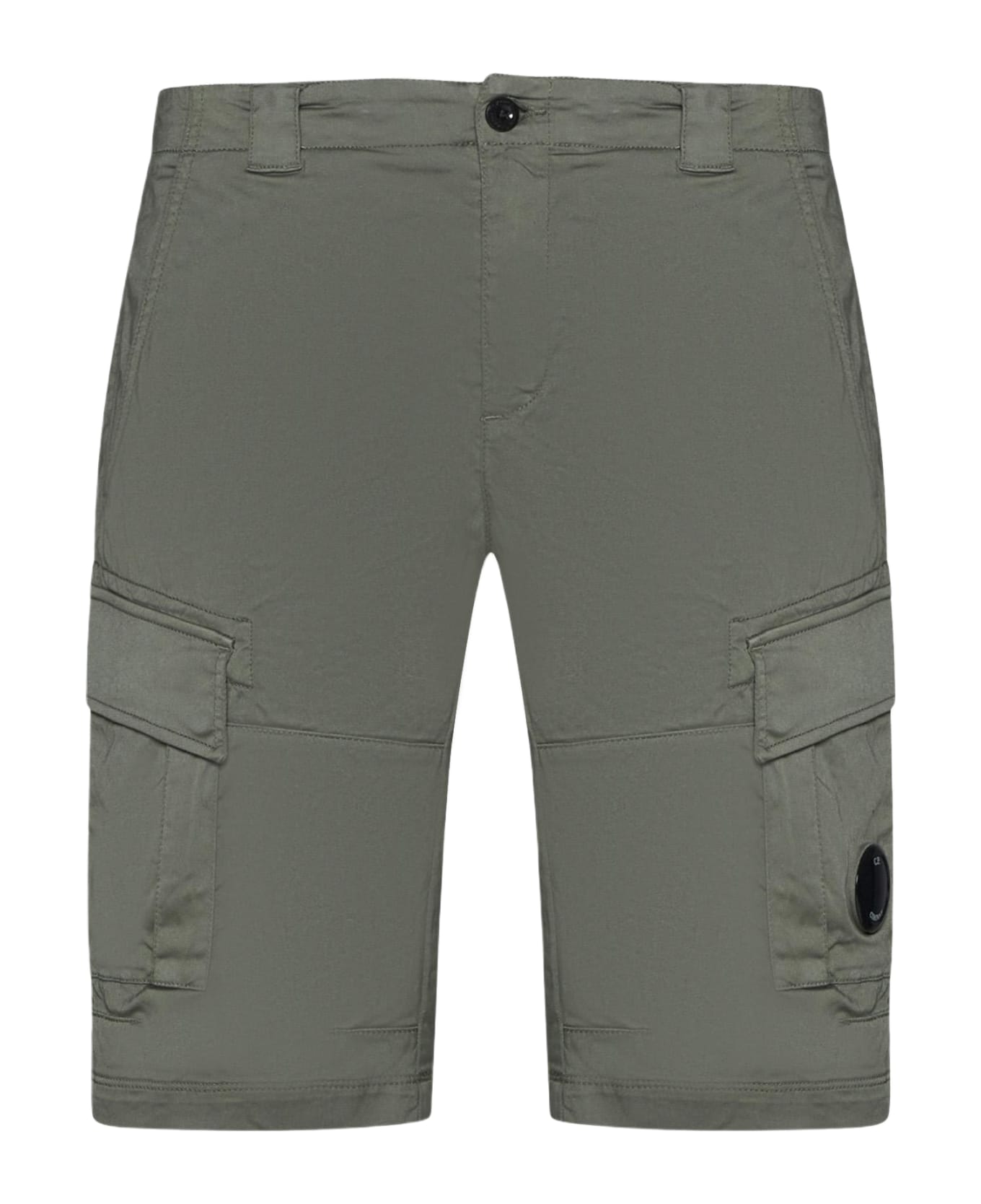 C.P. Company Stretch Cotton Cargo Shorts - Agave Green ショートパンツ