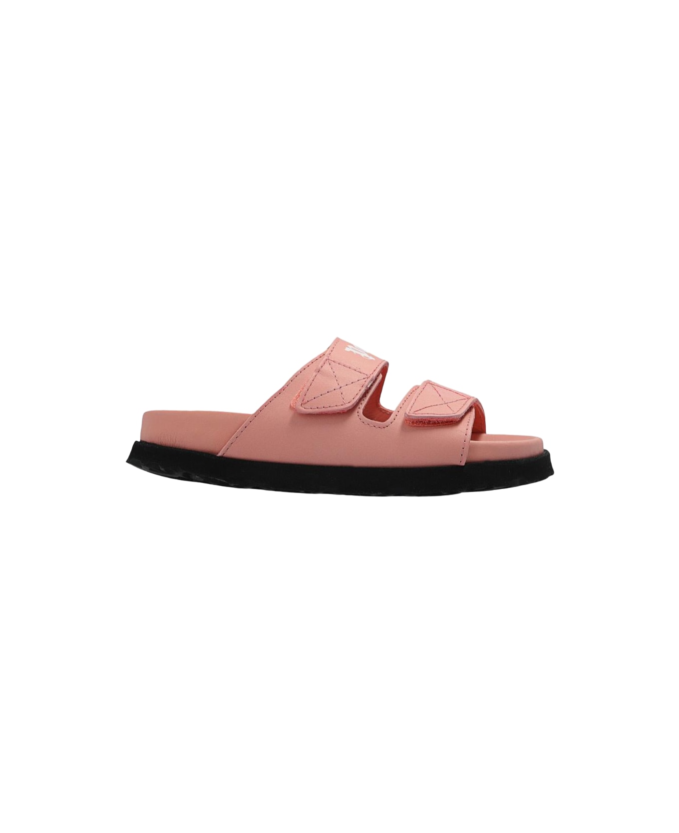 Palm Angels Slides With Logo - Rosa