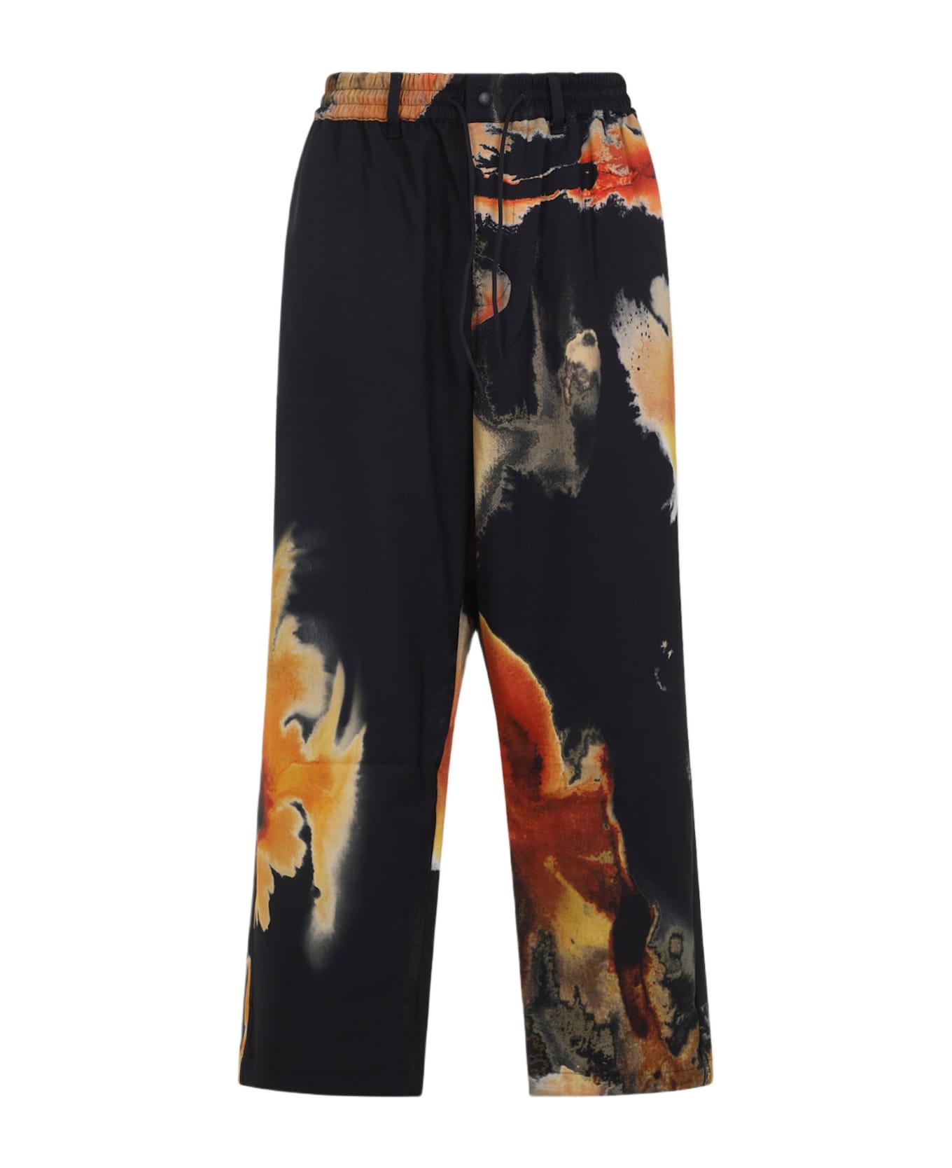 Y-3 Aop Sport Uniform Track Pants - Black Multicolor