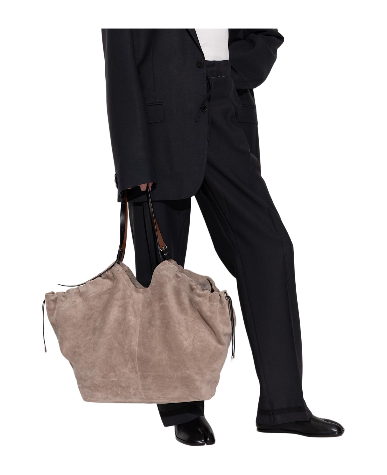 MM6 Maison Margiela Maison Margiela Suede Shopper Bag