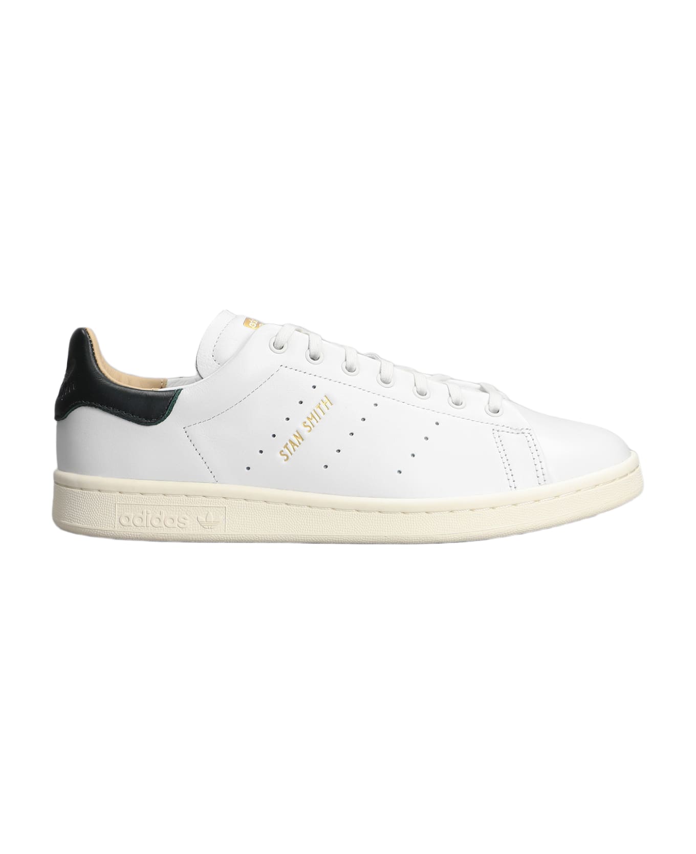 Adidas Originals Stan Smith Lux Sneakers - WHITE DARK GREEN