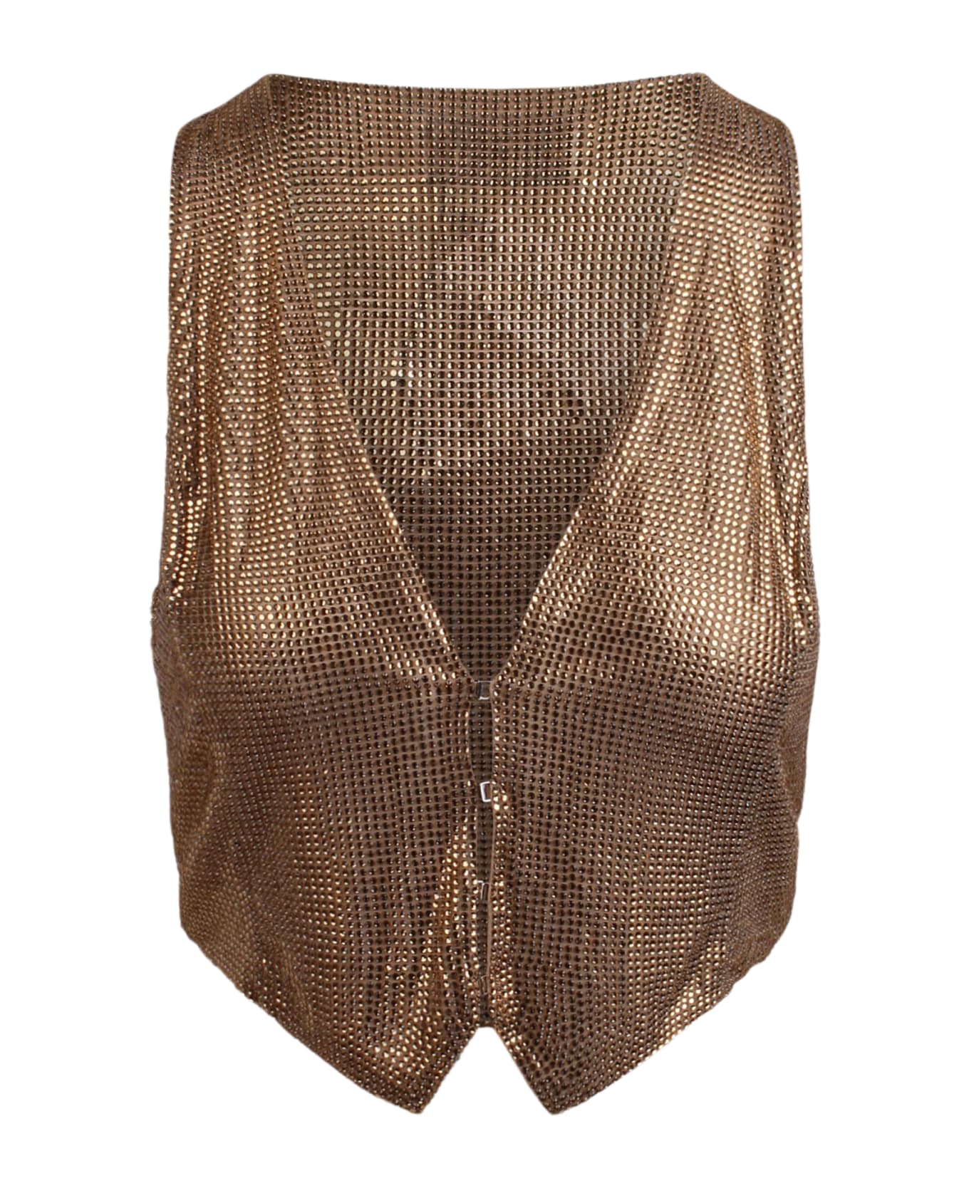 Giuseppe di Morabito Cropped Vest With Crystals