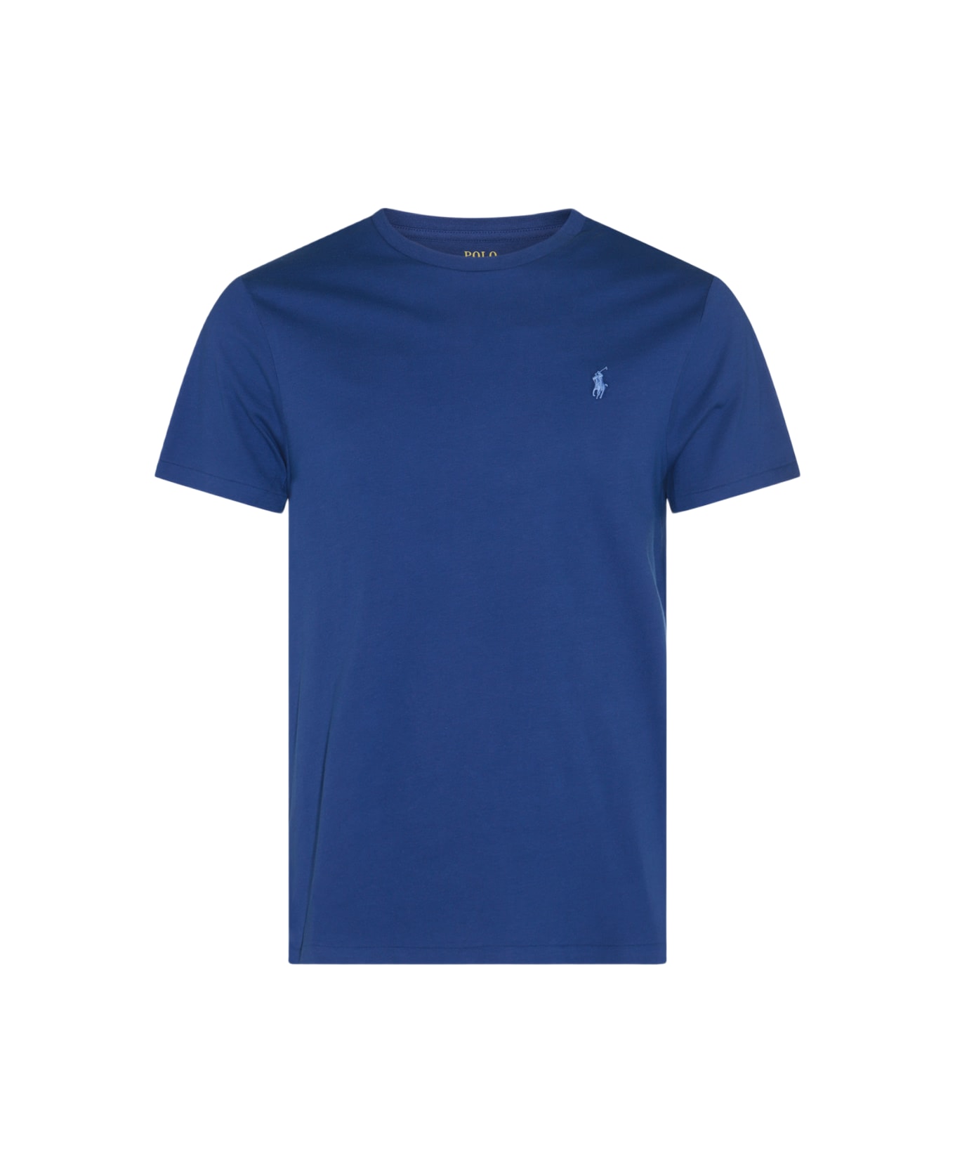 Polo Ralph Lauren Blue Cotton T-shirt - BEACH ROYAL