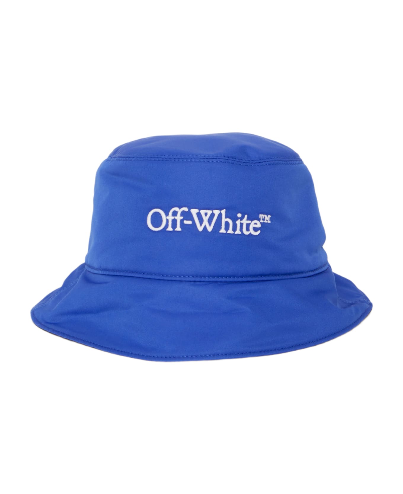 Off-White Reversible Nylon Bucket Hat - BLUE 帽子