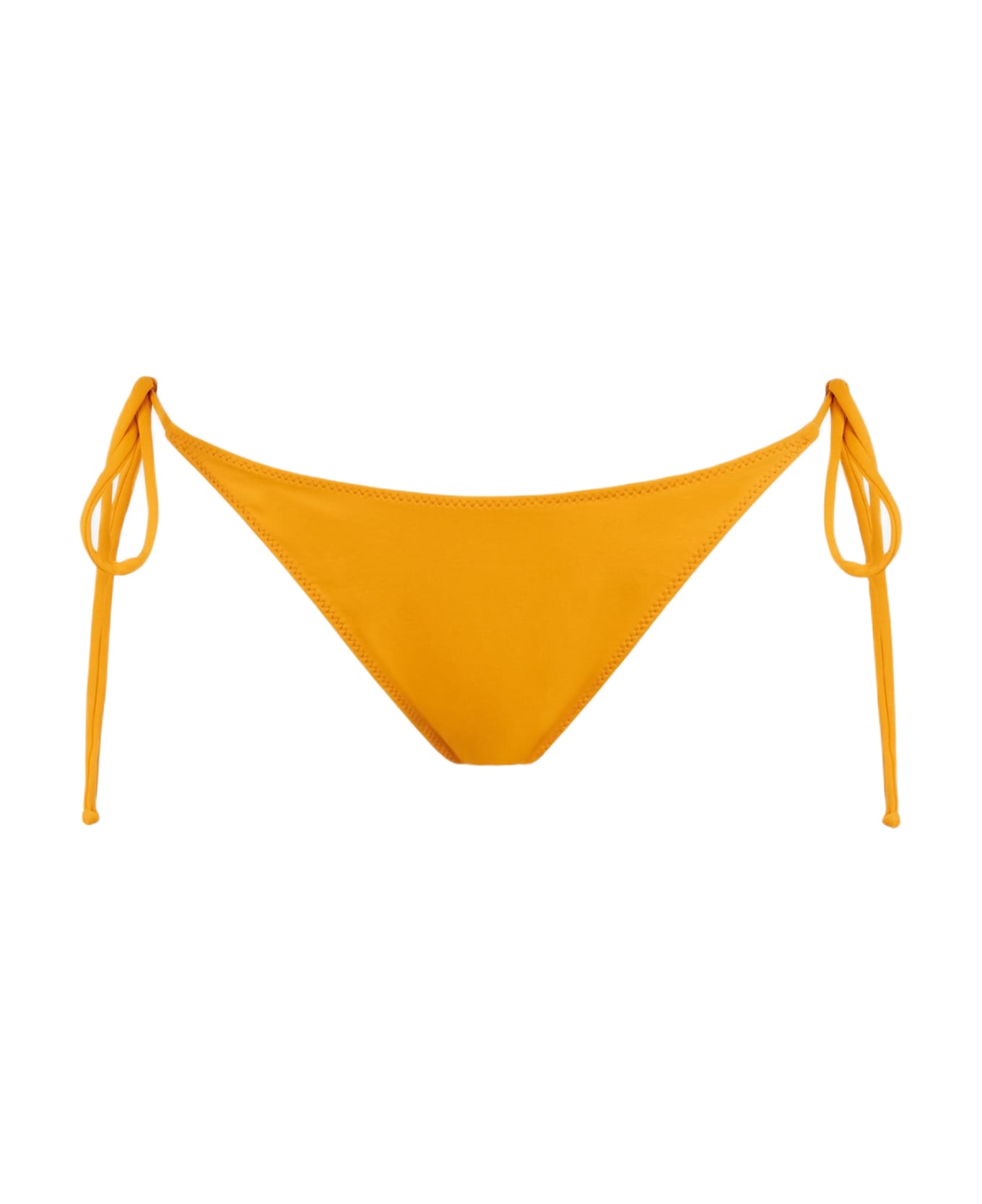 MC2 Saint Barth Woman Ochre Yellow Classic Swim Briefs Marielle - YELLOW