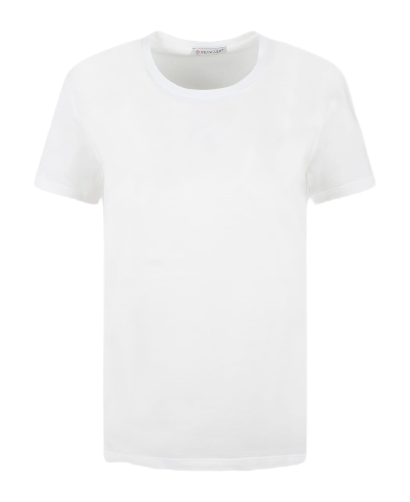 Moncler Cotton Jersey T-shirt - White