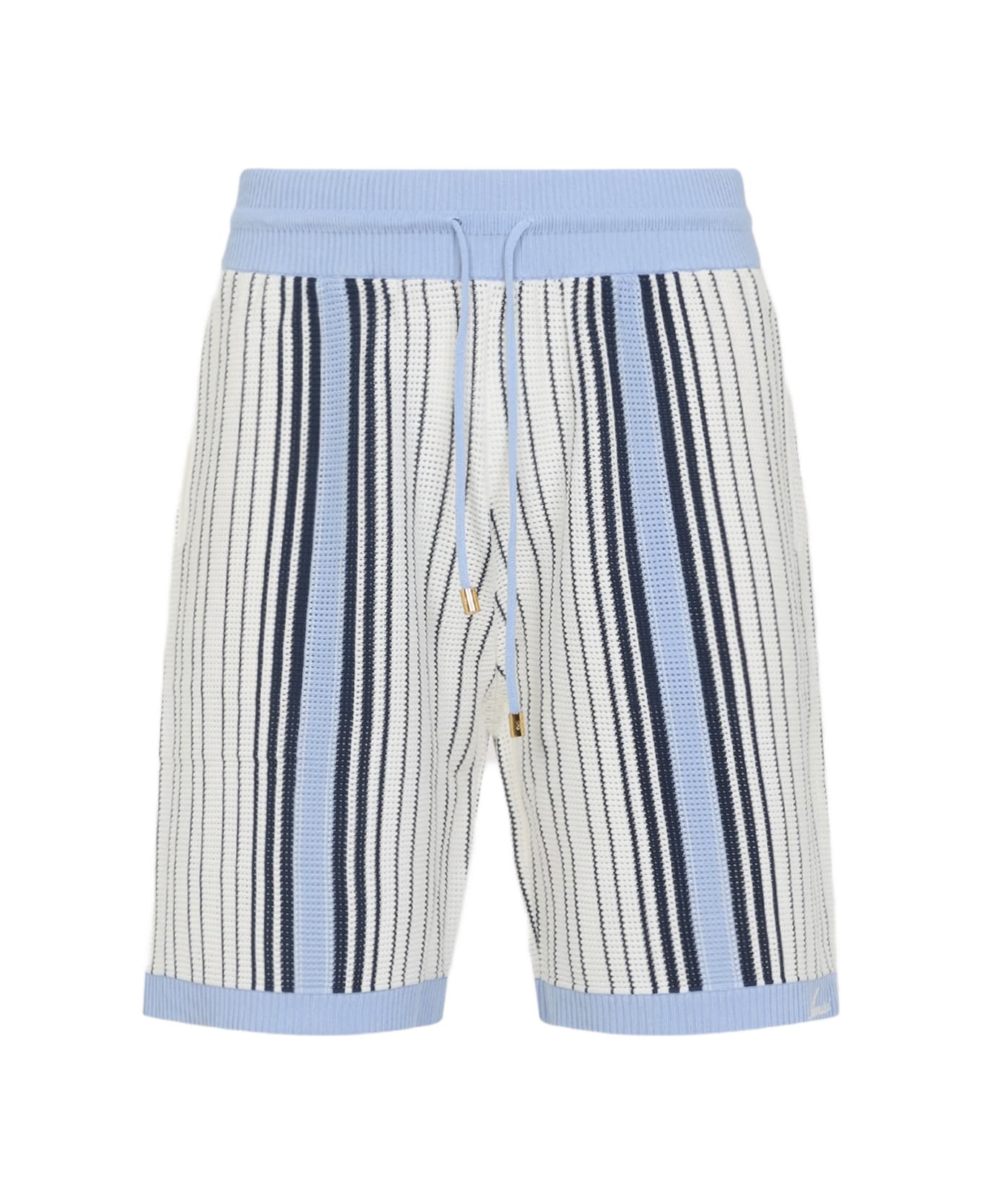 AMIRI Script Stripe Short - Ashley Blue