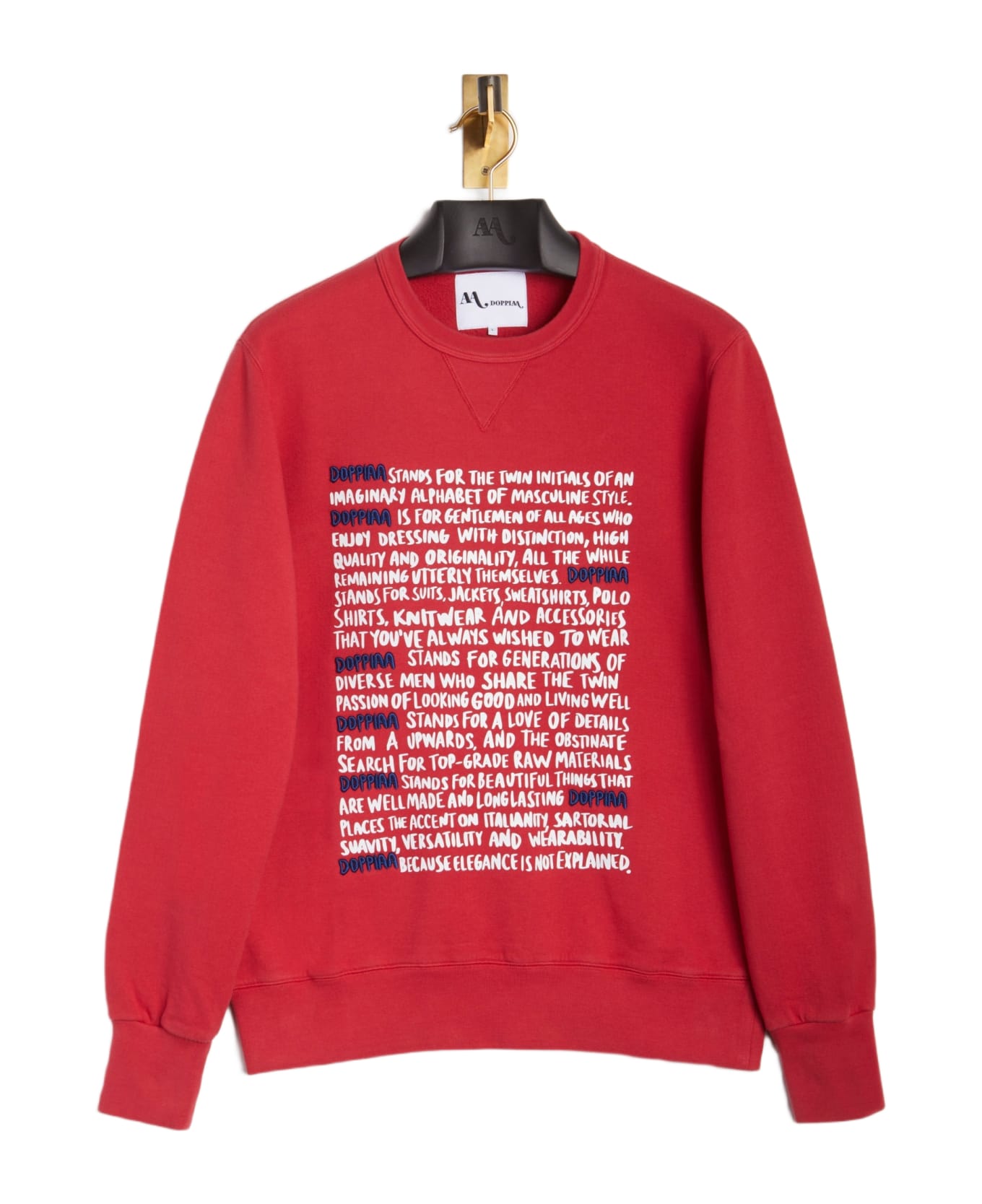 doppiaa Aacaste Doppiaa Statement Crew Neck Sweatshirt
