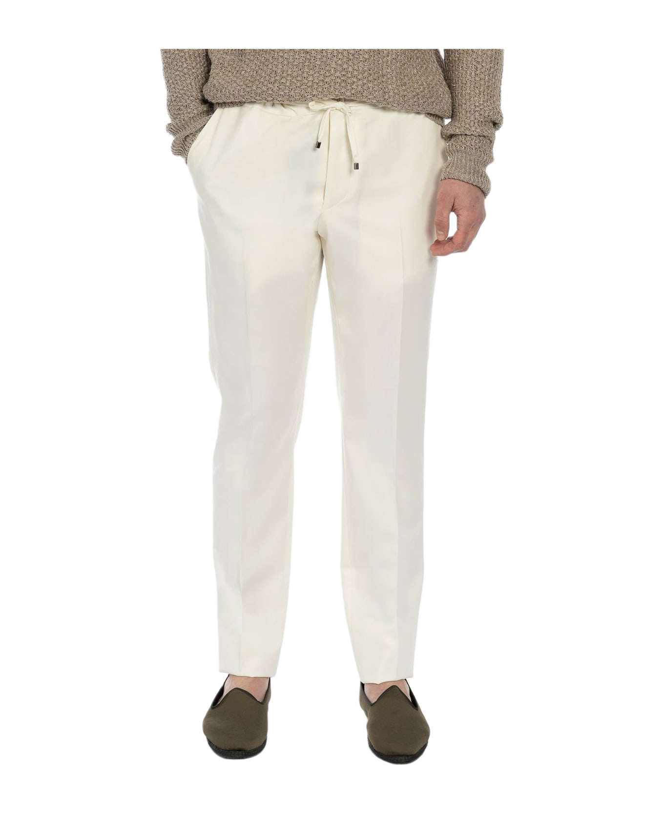 Larusmiani Trousers 'd20' Pants - White