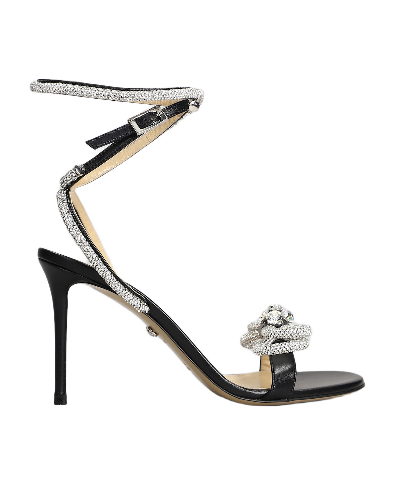 Mach 
Mach Sandals In Black Leather - black