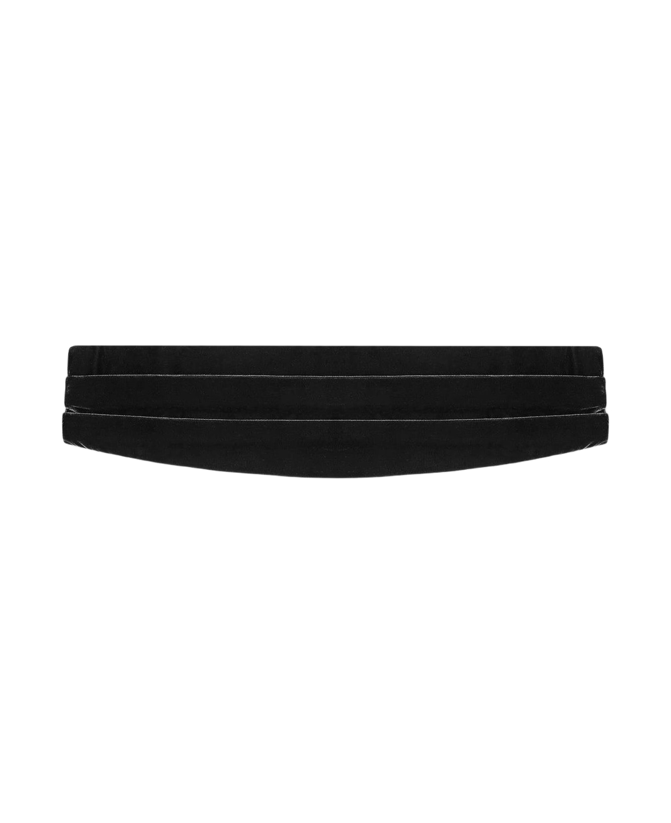 Larusmiani Cummerbund Timeless Belt - Black