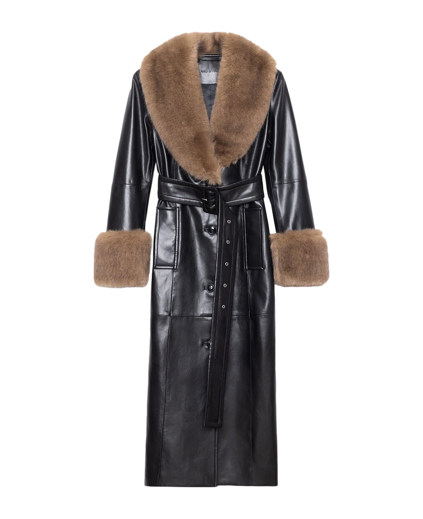 STAND STUDIO Estella Coat - Black