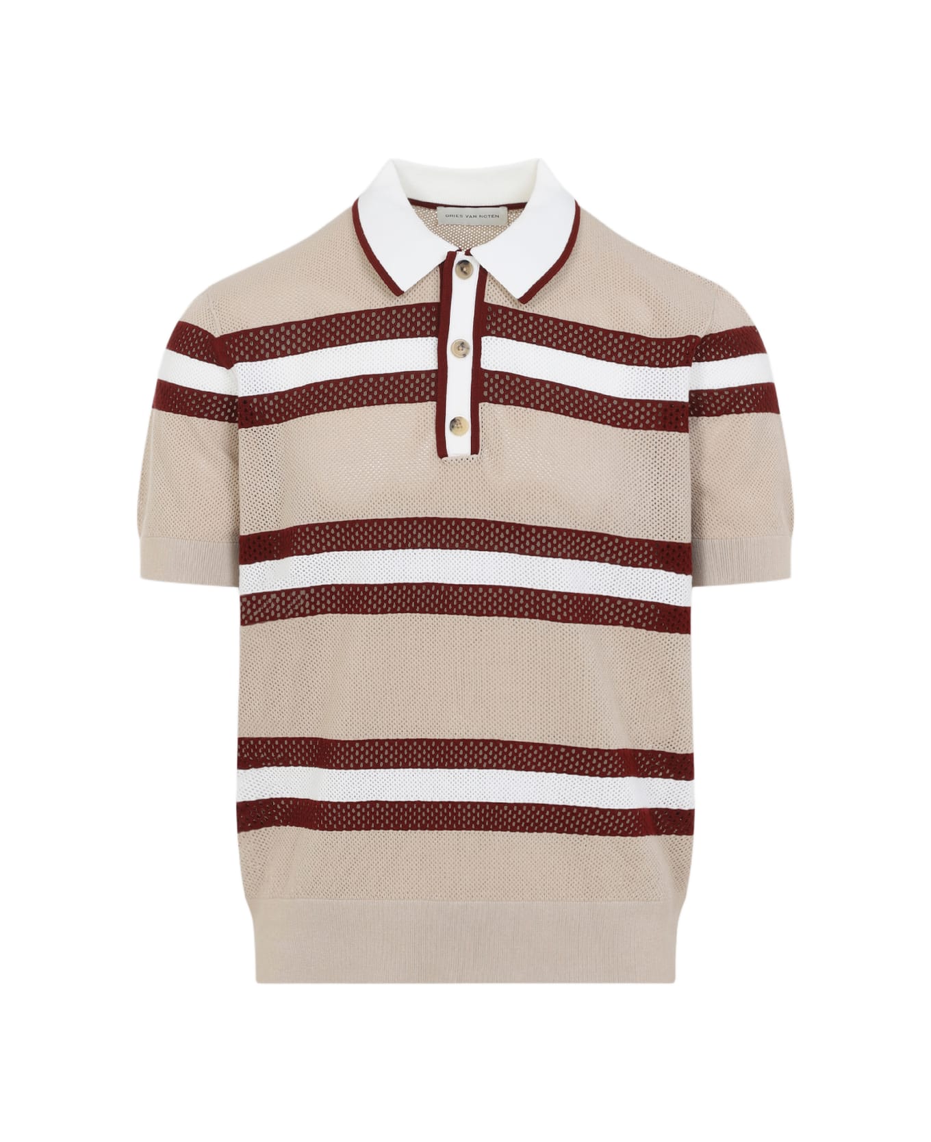 Dries Van Noten Mercy Polo - Beige