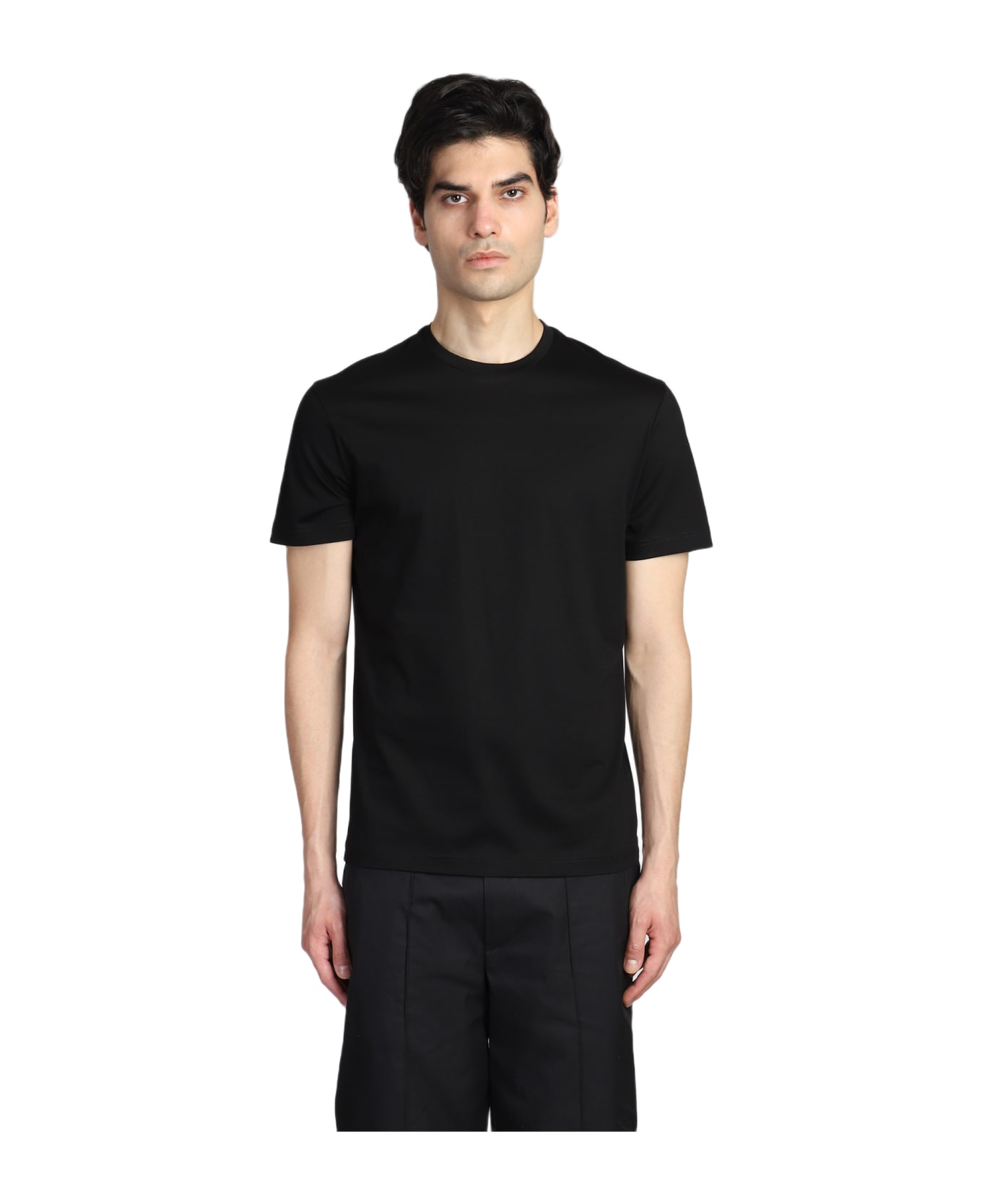 costumein Neil Chiba T-shirt In Black Cotton - black