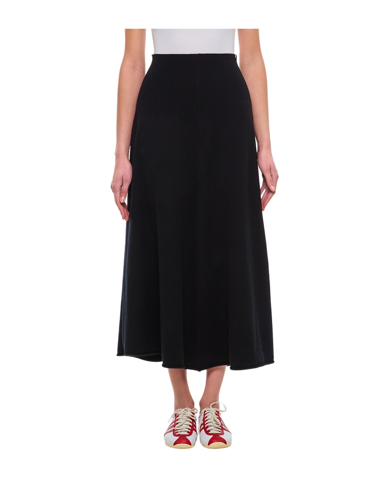 Extreme Cashmere Ease Cashmere Stretch 2.26 Skirt - Black