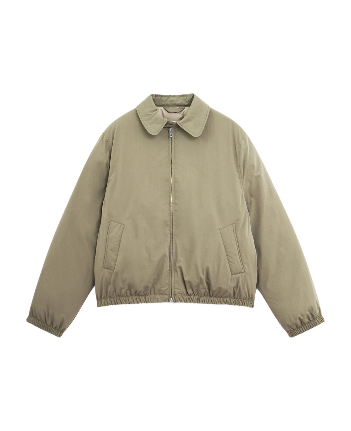 Our Legacy Cropped Avenue Puffa Jacket - khaki