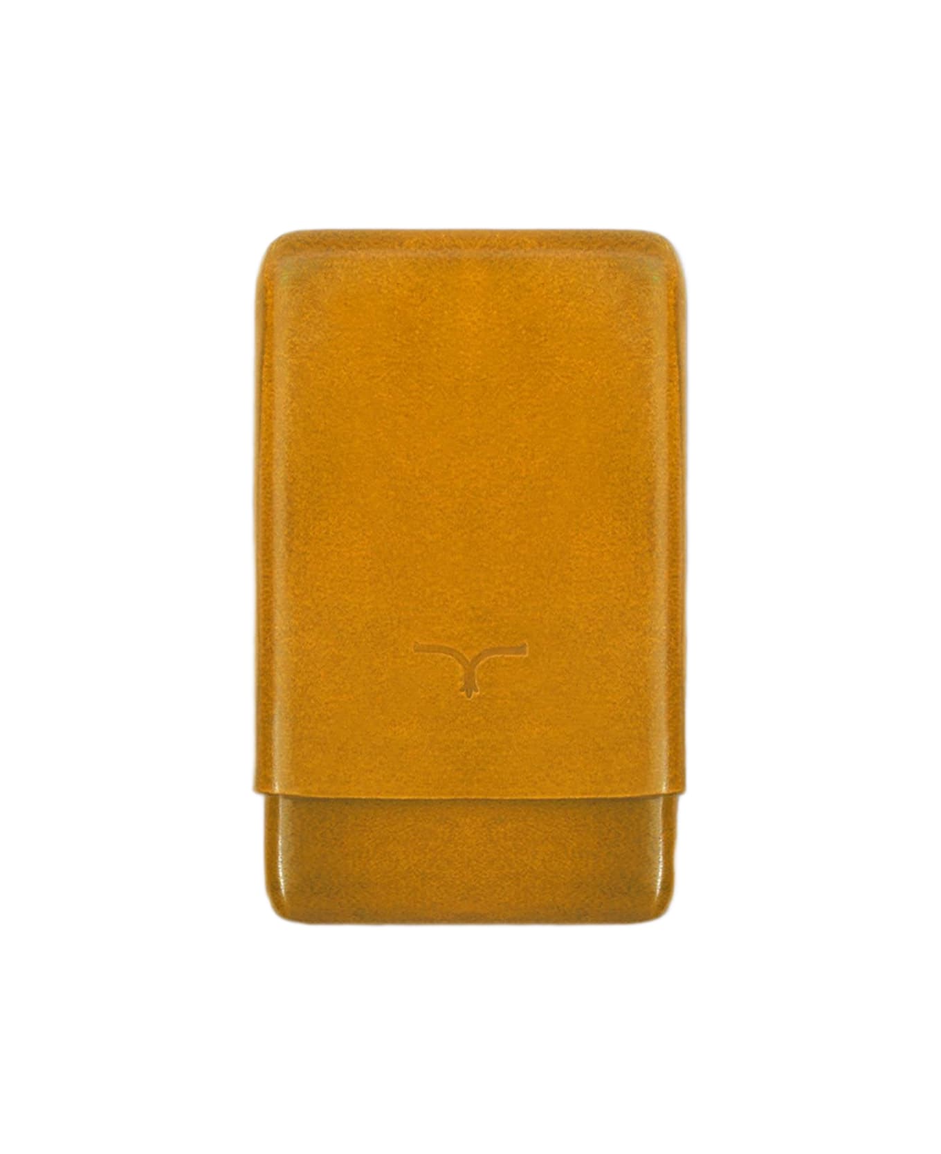 Larusmiani Cardholder Wallet - Goldenrod